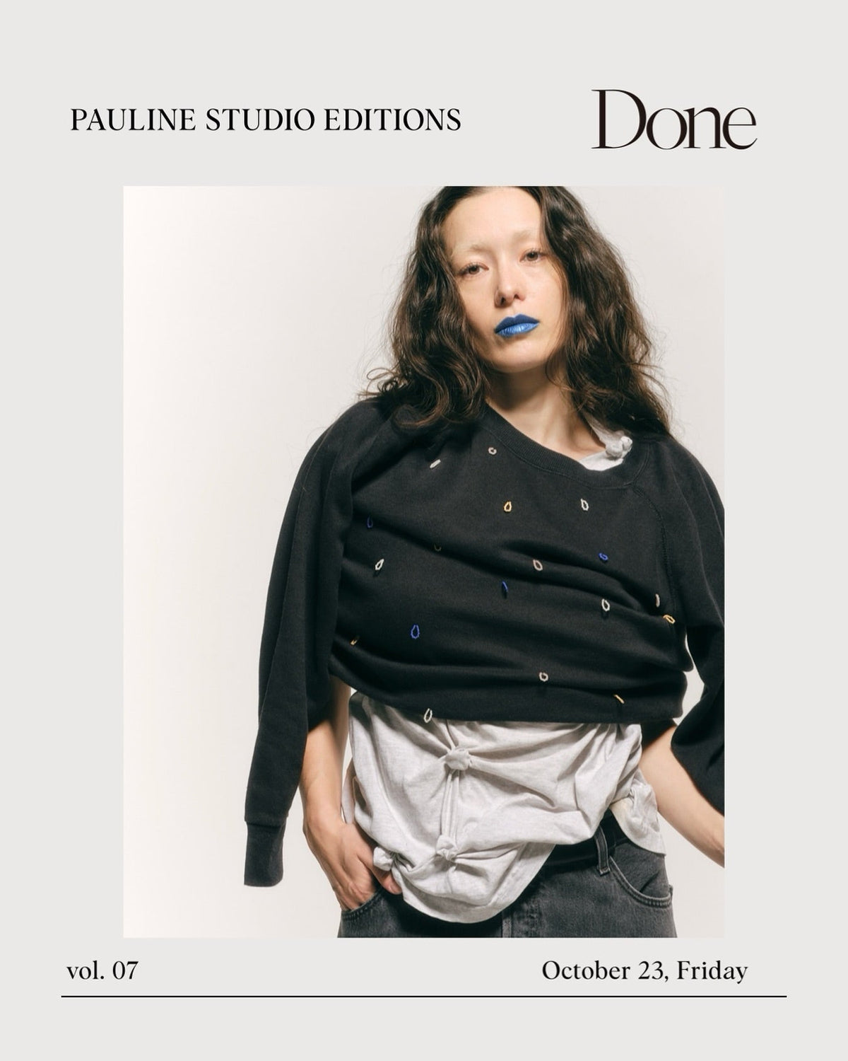 Done popup store at PAULINE STUDIO