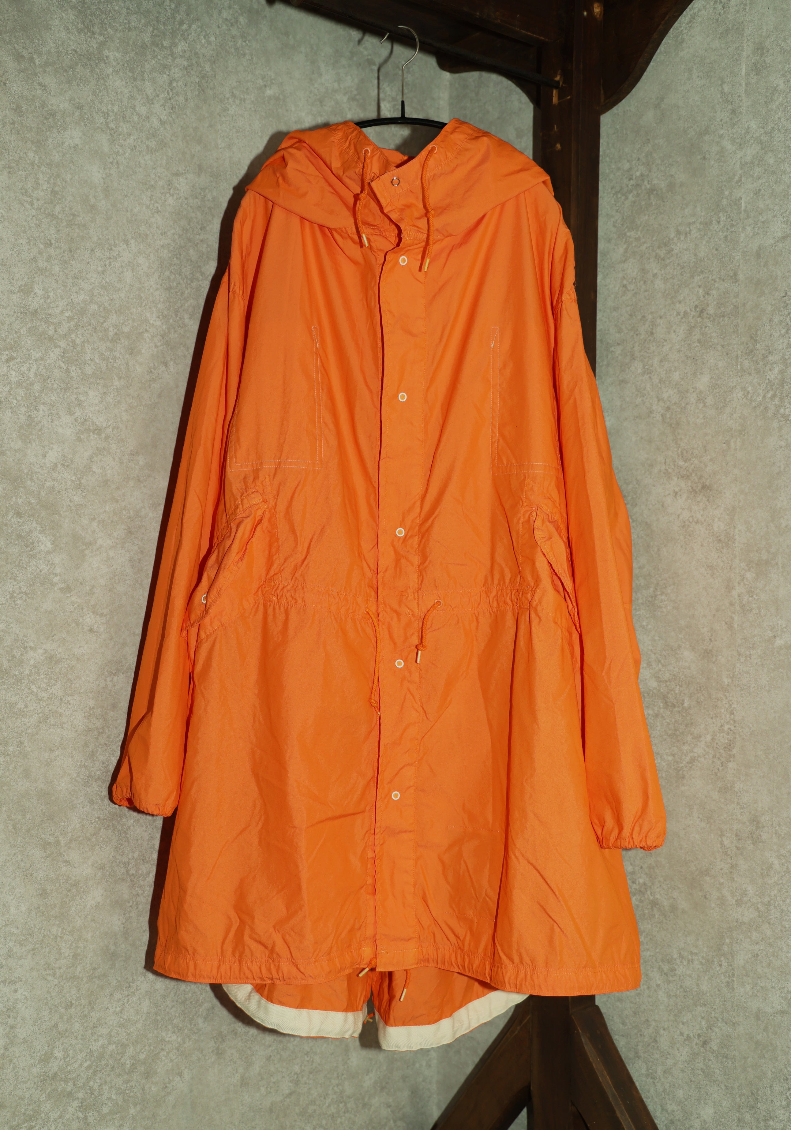 U.S. ARMY SNOW CAMO PARKA REMAKE(ORANGE)