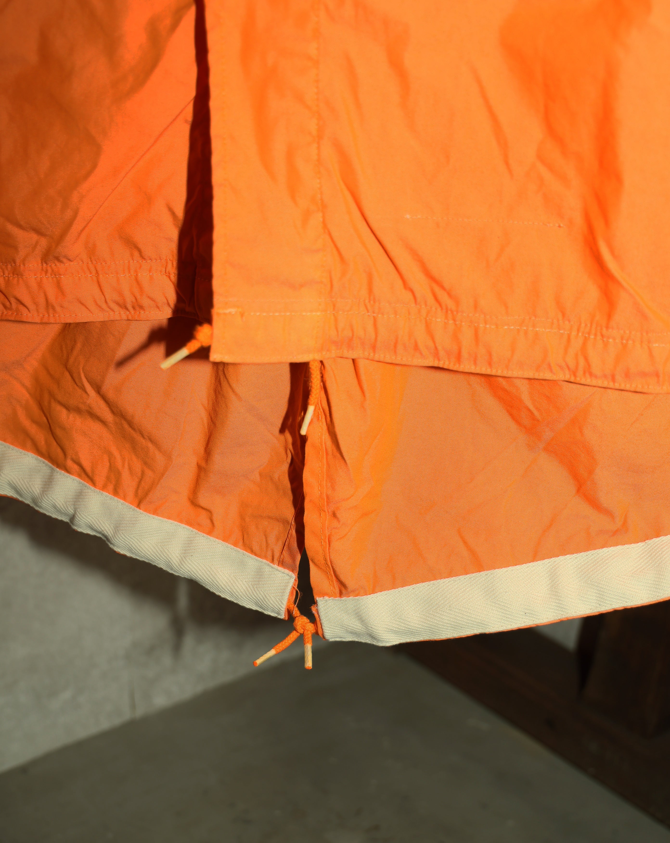 U.S. ARMY SNOW CAMO PARKA REMAKE(ORANGE)