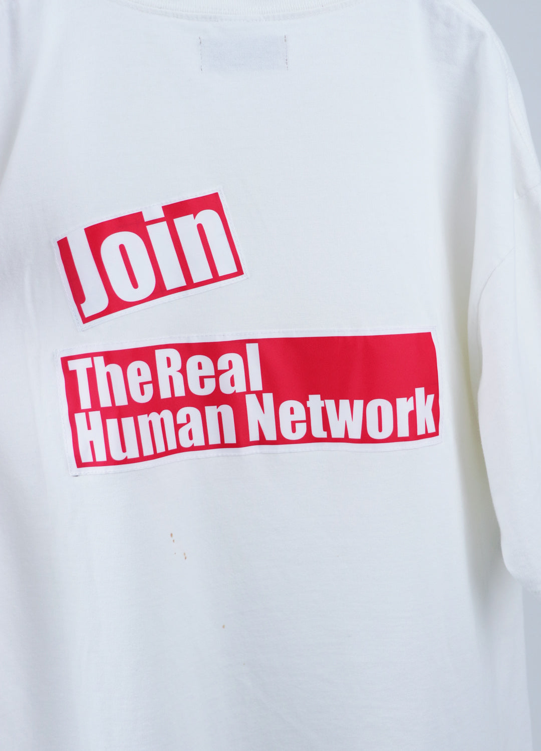 Join The Real Human Network Vintage Tee re-edit by Done