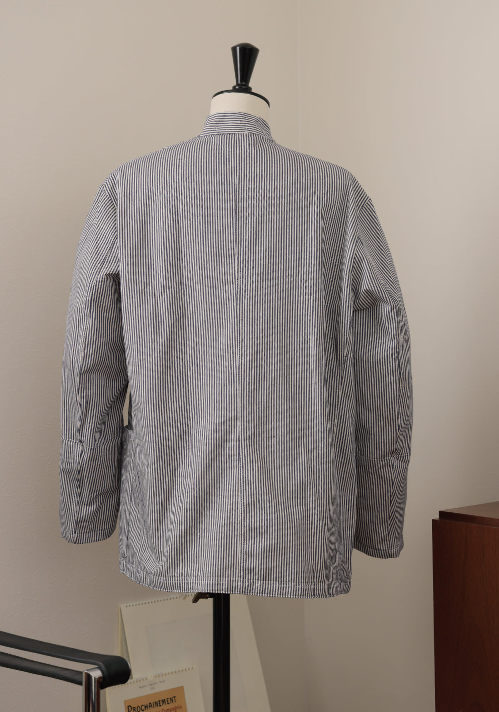 HICKORY STRIPE SHIRT JACKET