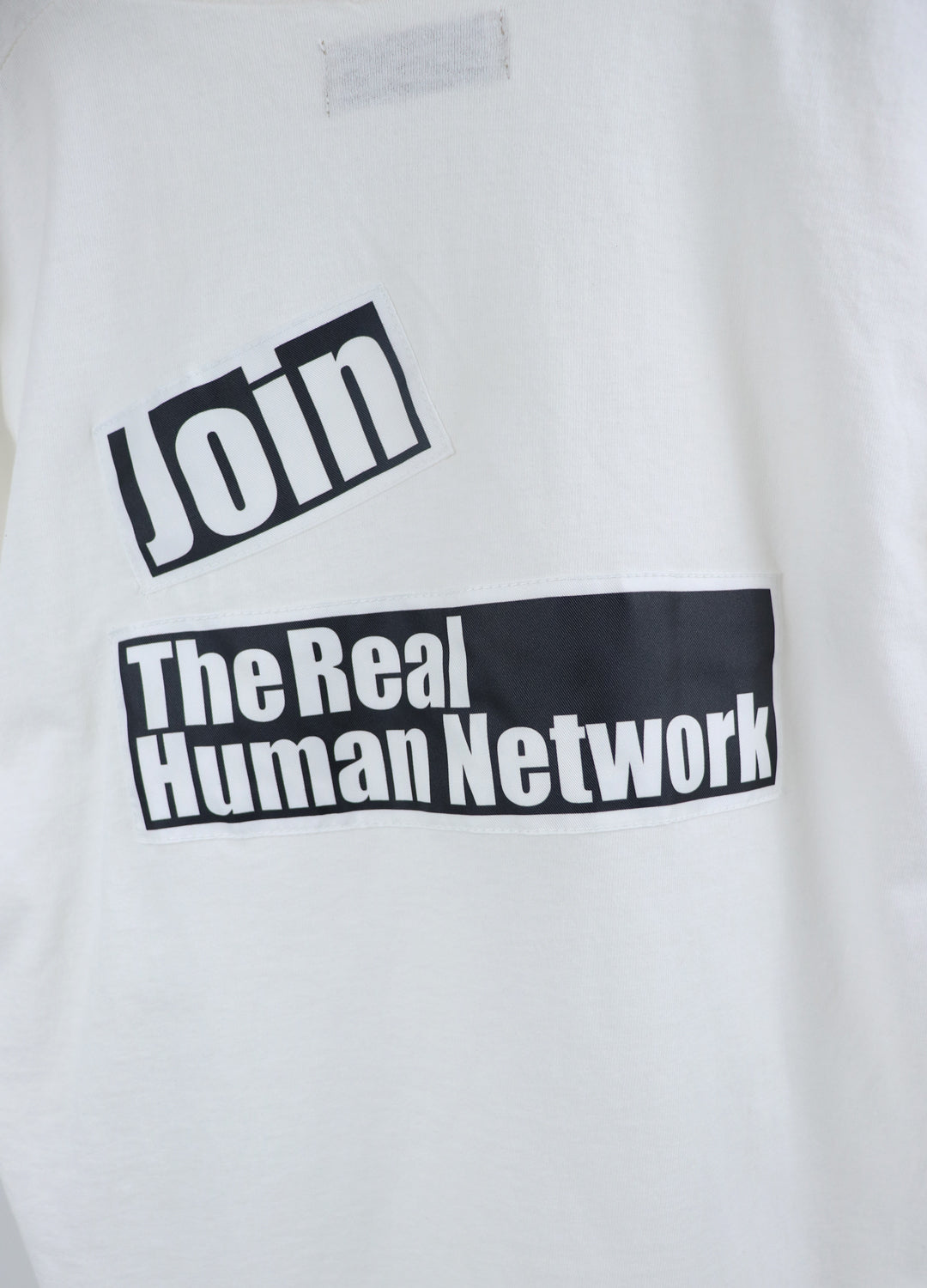 Join The Real Human Network Vintage Tee re-edit by Done
