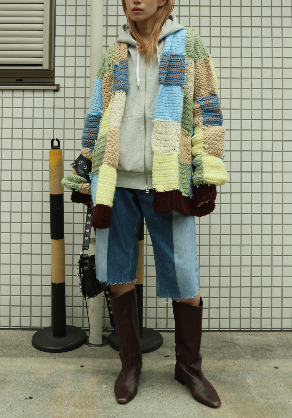 HARF DENIM PANTS - color "C"