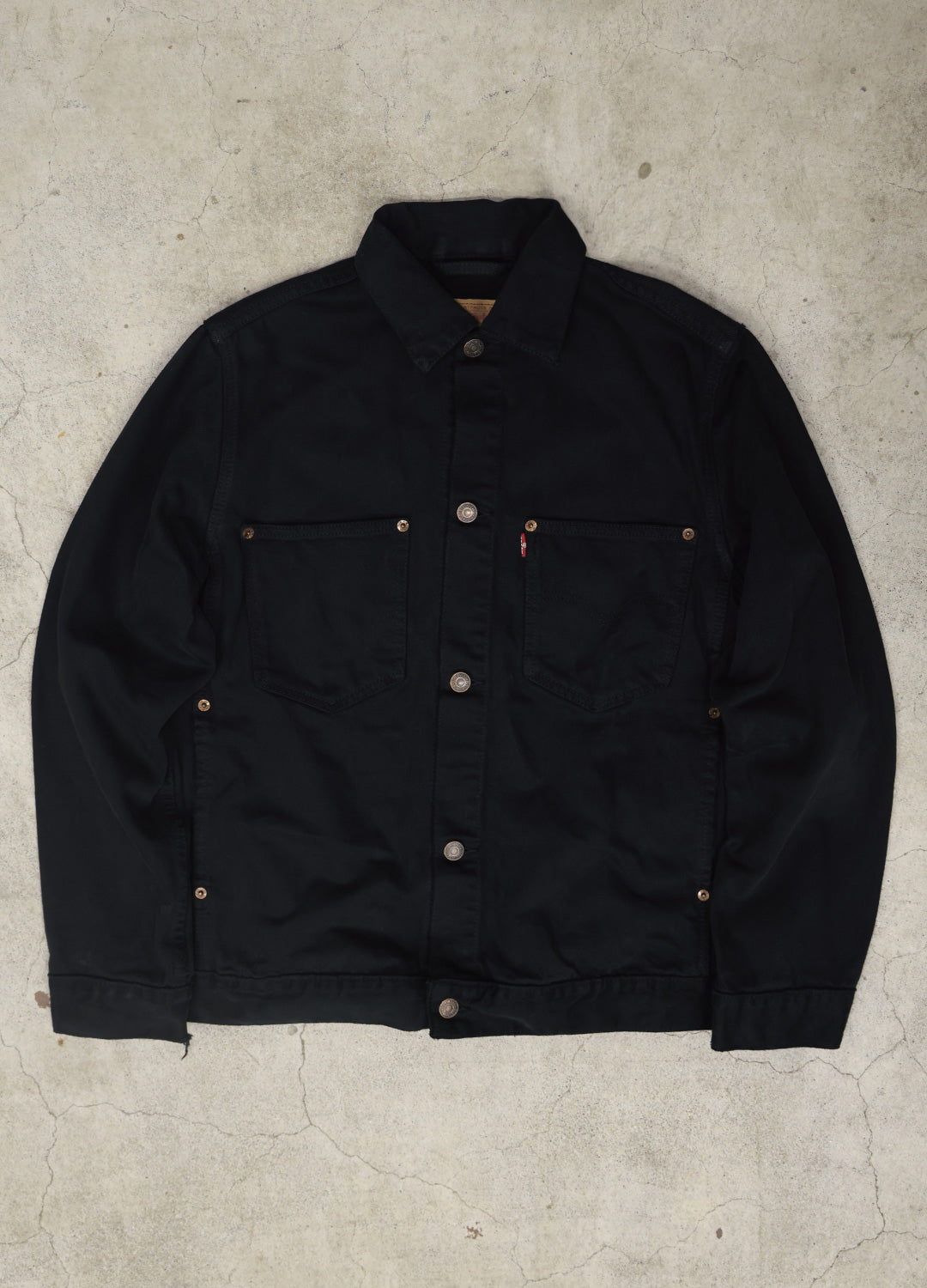 Kim - Euro 70511 2nd Type Denim Jacket Black Edge