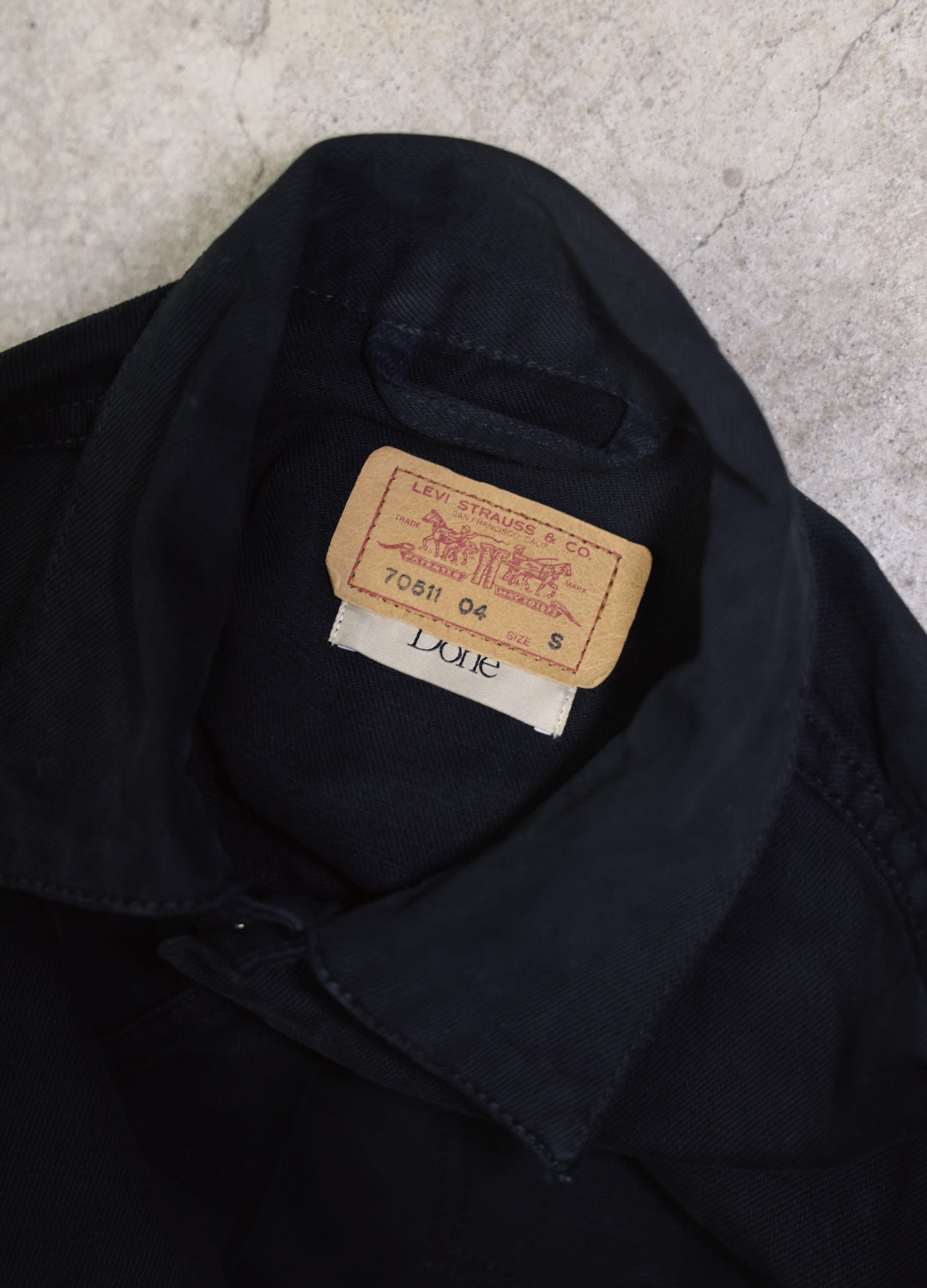 Kim - Euro 70511 2nd Type Denim Jacket Black Edge