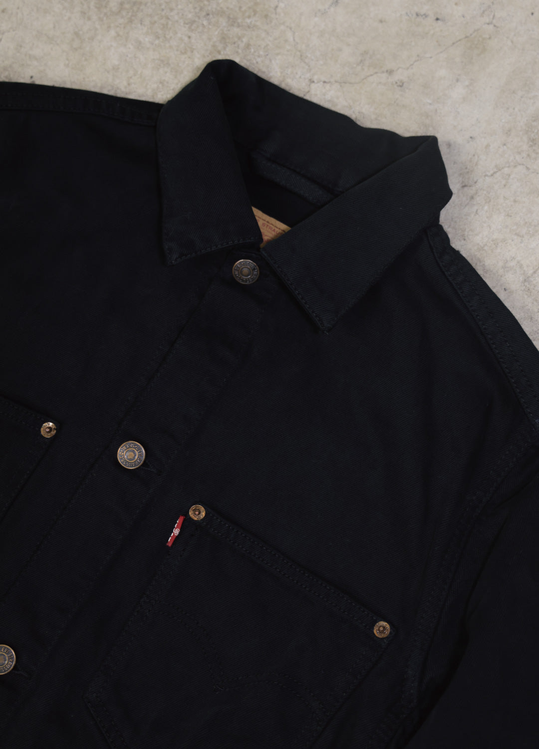 Kim - Euro 70511 2nd Type Denim Jacket Black Edge