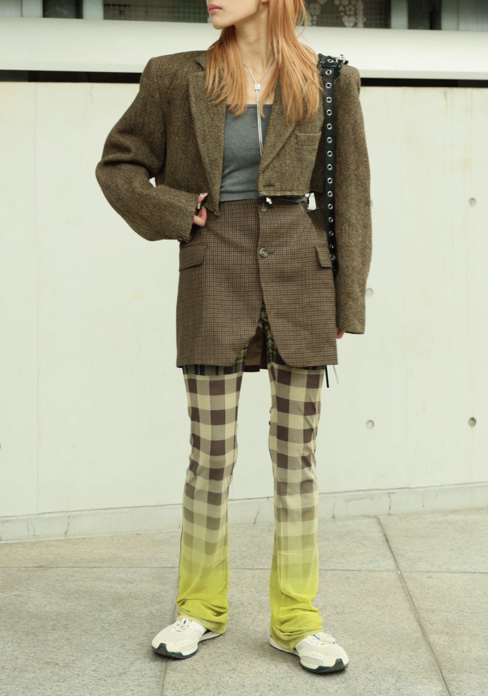 BIG SHOULDER SHORT JACKET - color "A"