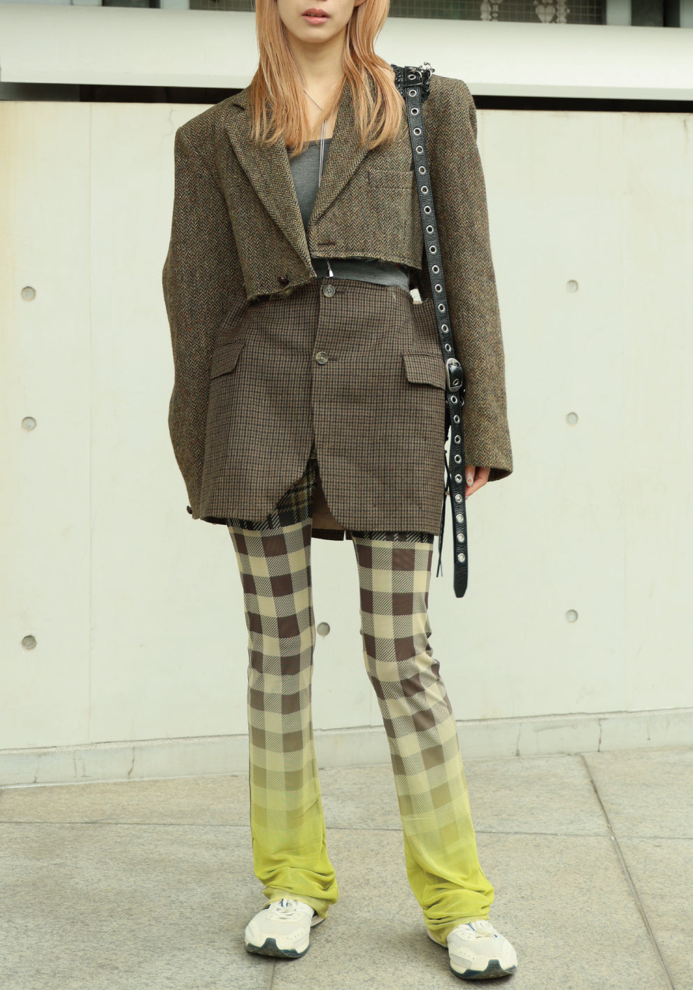 BIG SHOULDER SHORT JACKET - color "A"