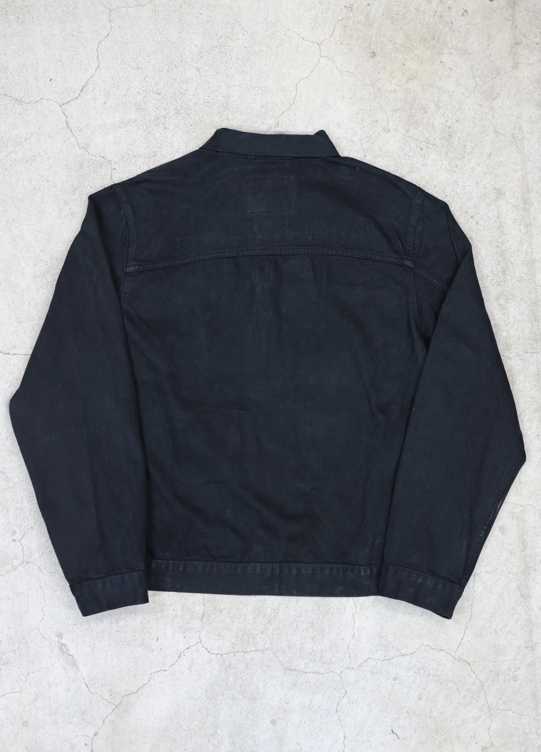 John - EURO 70501 1st Type Denim Jacket Black Edge - L size .