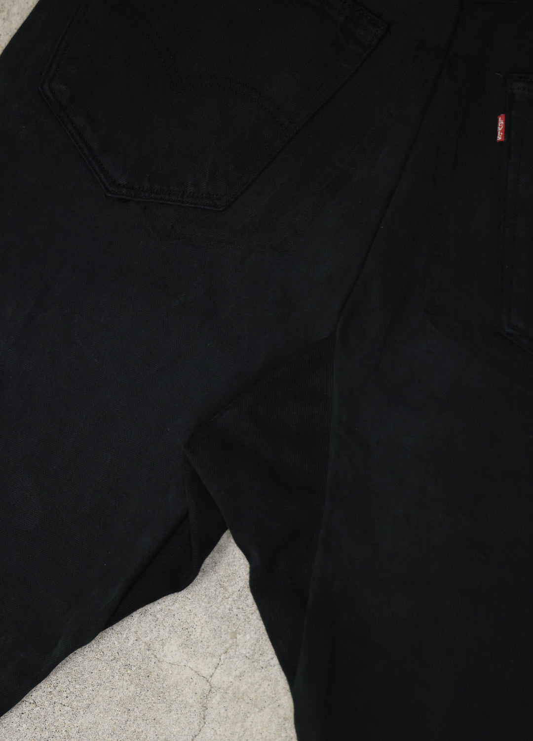 KOSTA - EURO 501 Customize Denim Trousers Black Edge