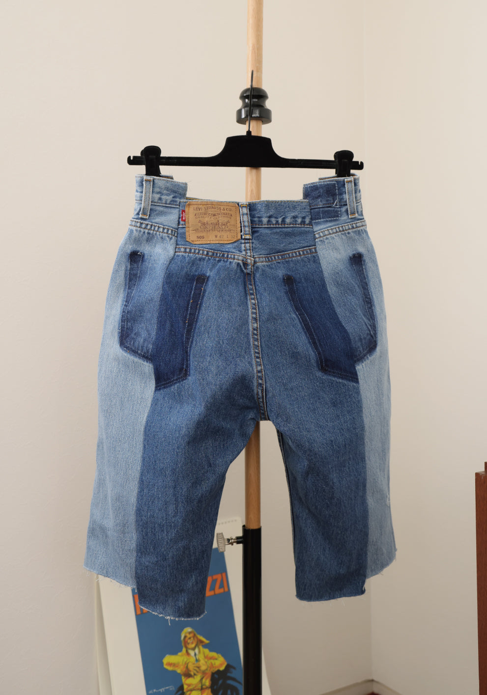 HARF DENIM PANTS - color "C"