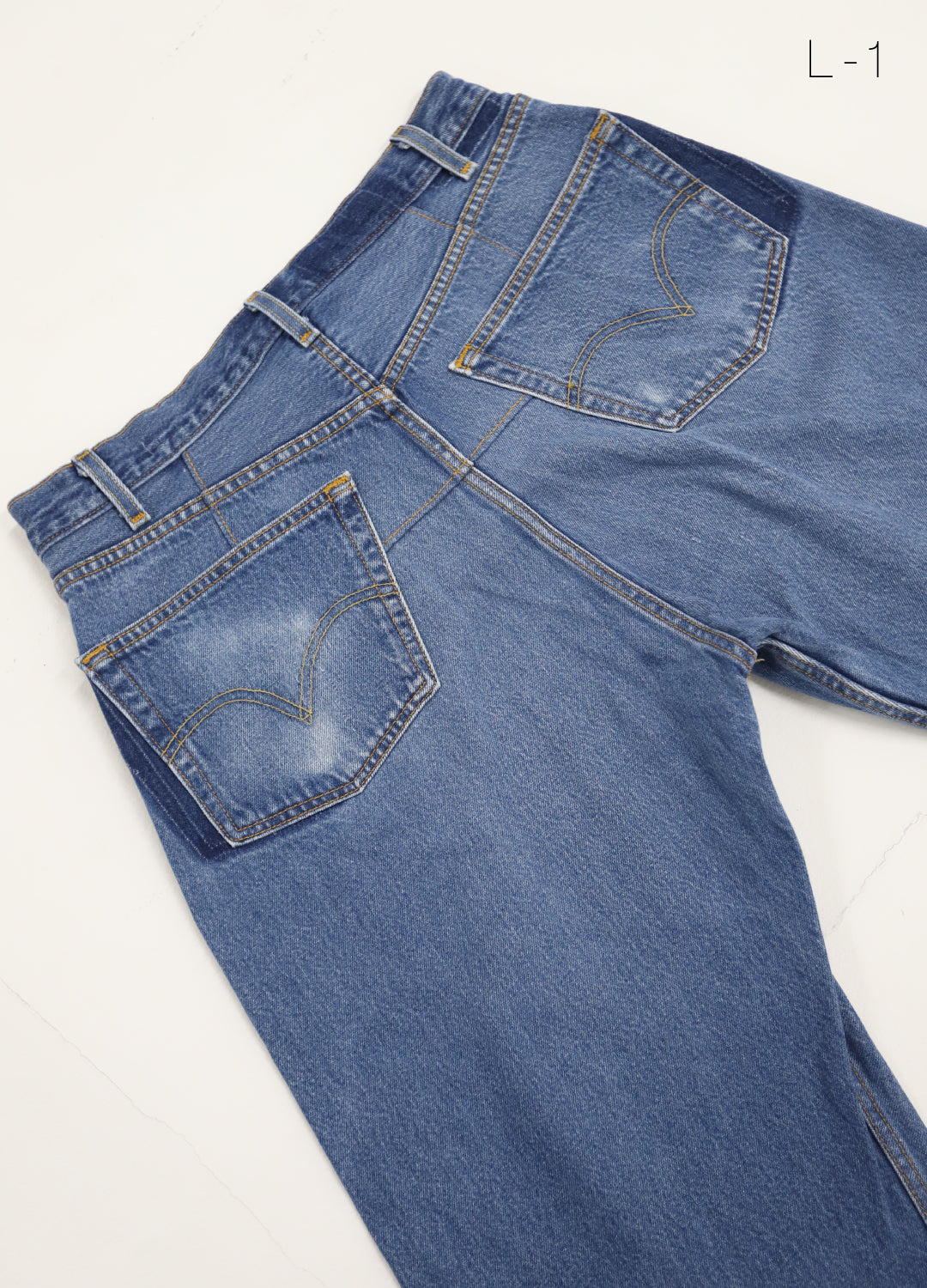 10/9 19:00 release BASTIAAN JEAN Vintage Denim re-edit collection (Blue-L)
