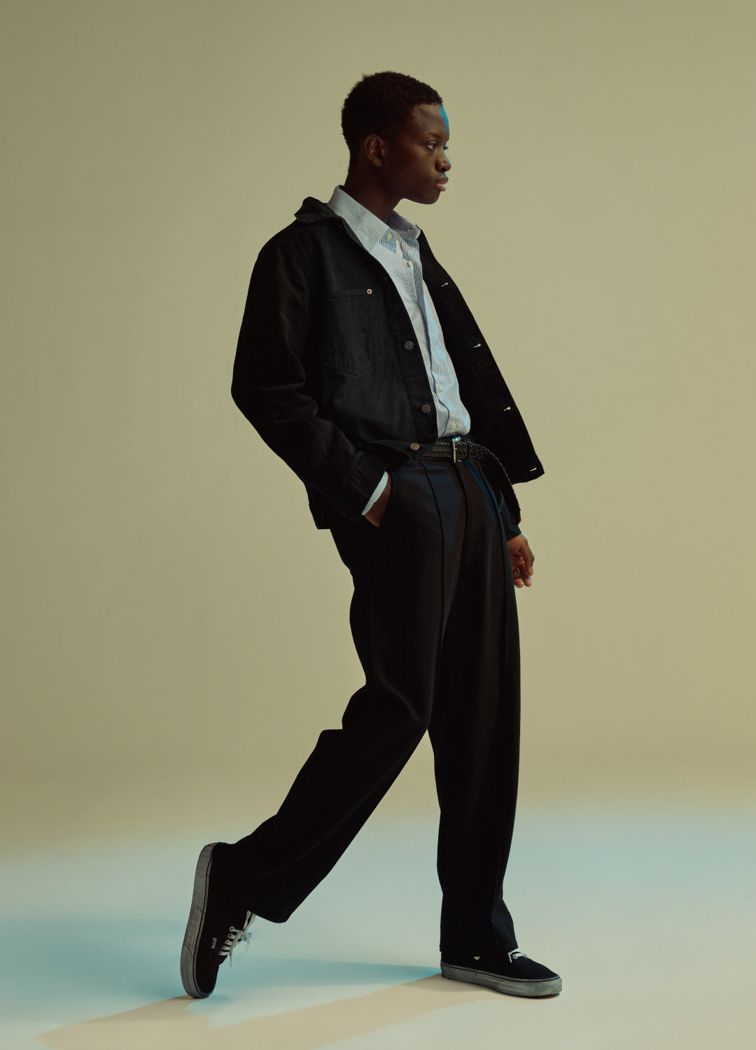 Kim - Euro 70511 2nd Type Denim Jacket Black Edge