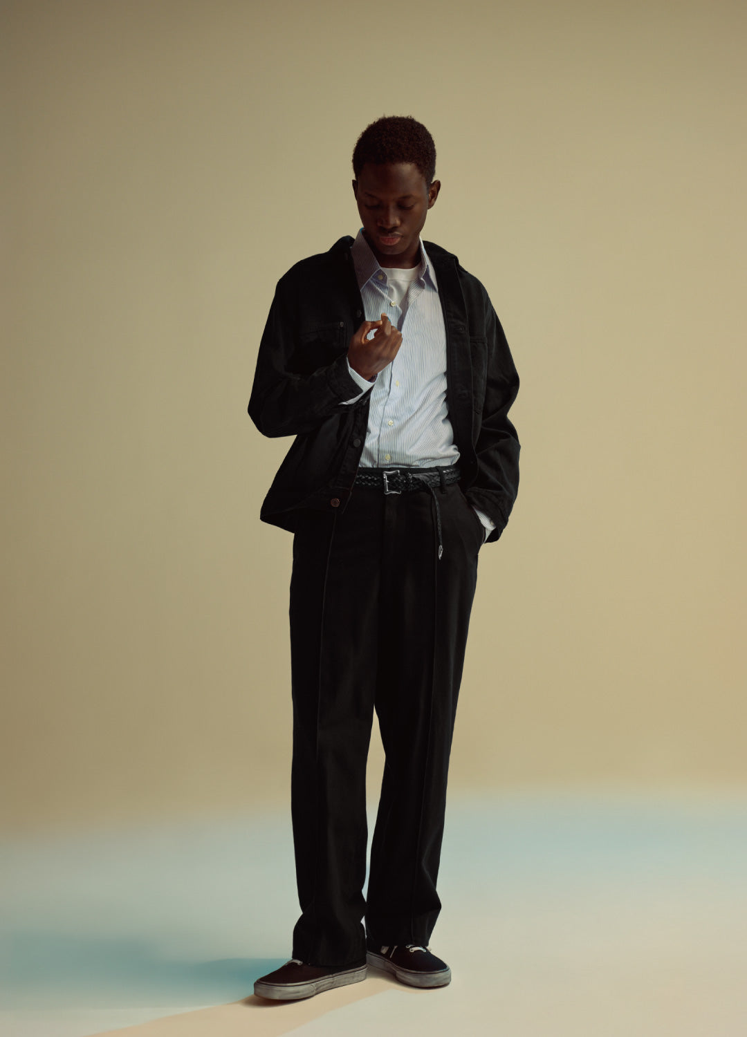 Kim - Euro 70511 2nd Type Denim Jacket Black Edge