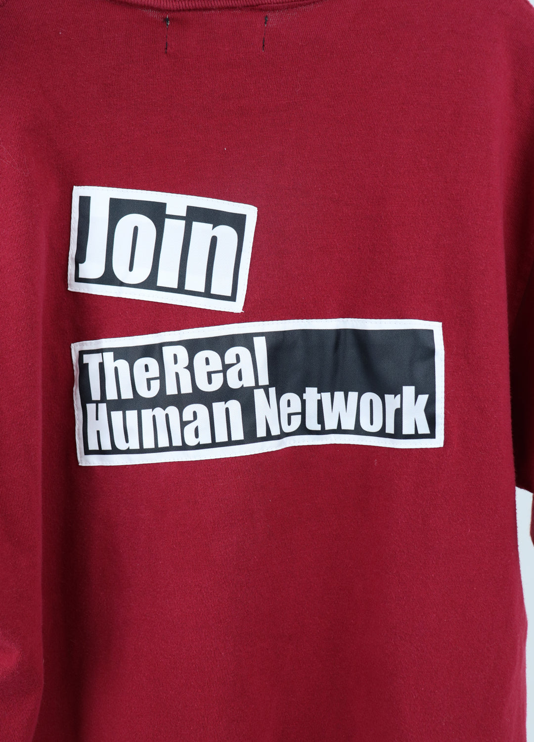Join The Real Human Network Vintage Tee re-edit by Done