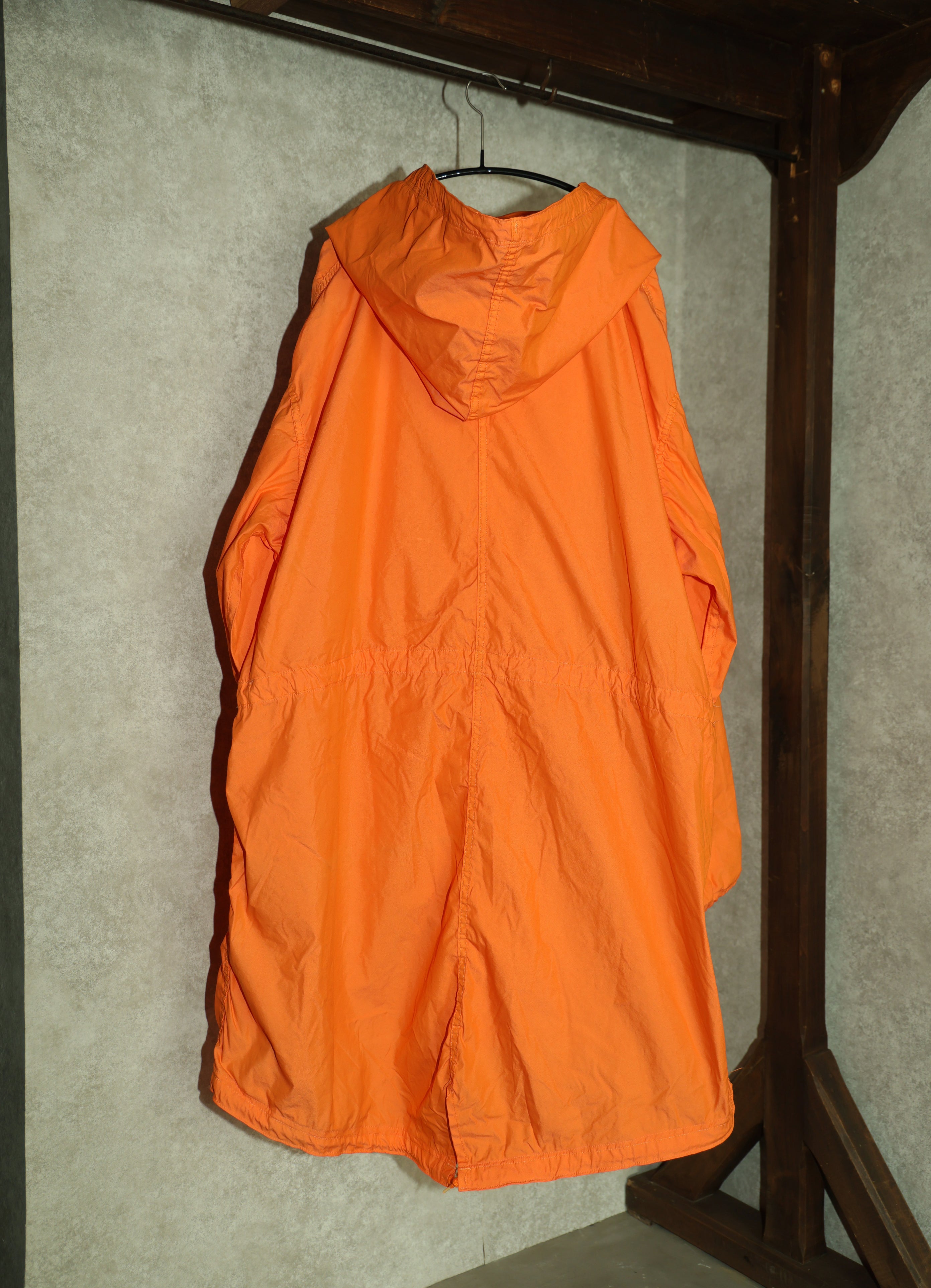 U.S. ARMY SNOW CAMO PARKA REMAKE(ORANGE)