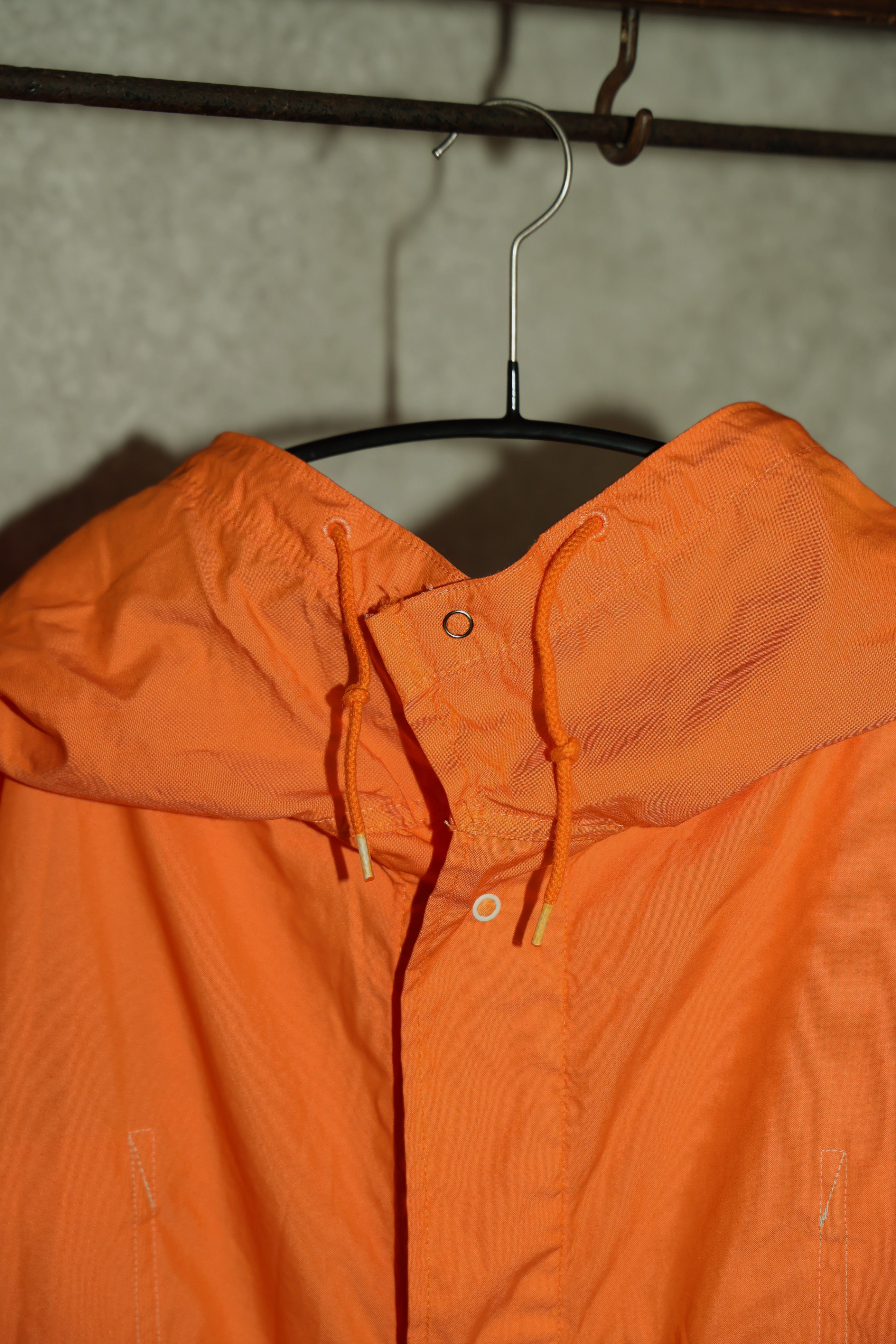 U.S. ARMY SNOW CAMO PARKA REMAKE(ORANGE)