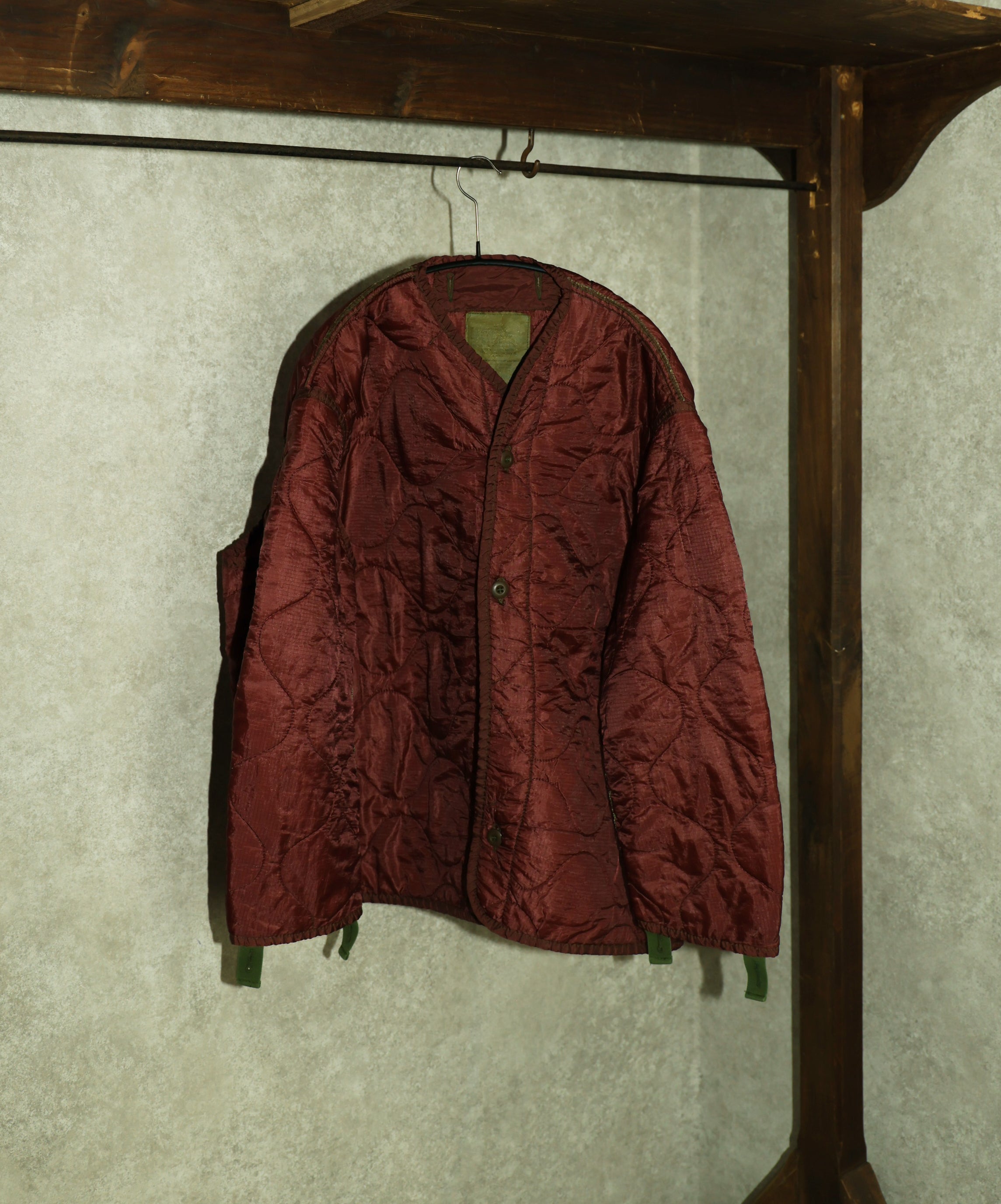 U.S ARMY M-65 QUILTING LINER REMAKE(BROWN)