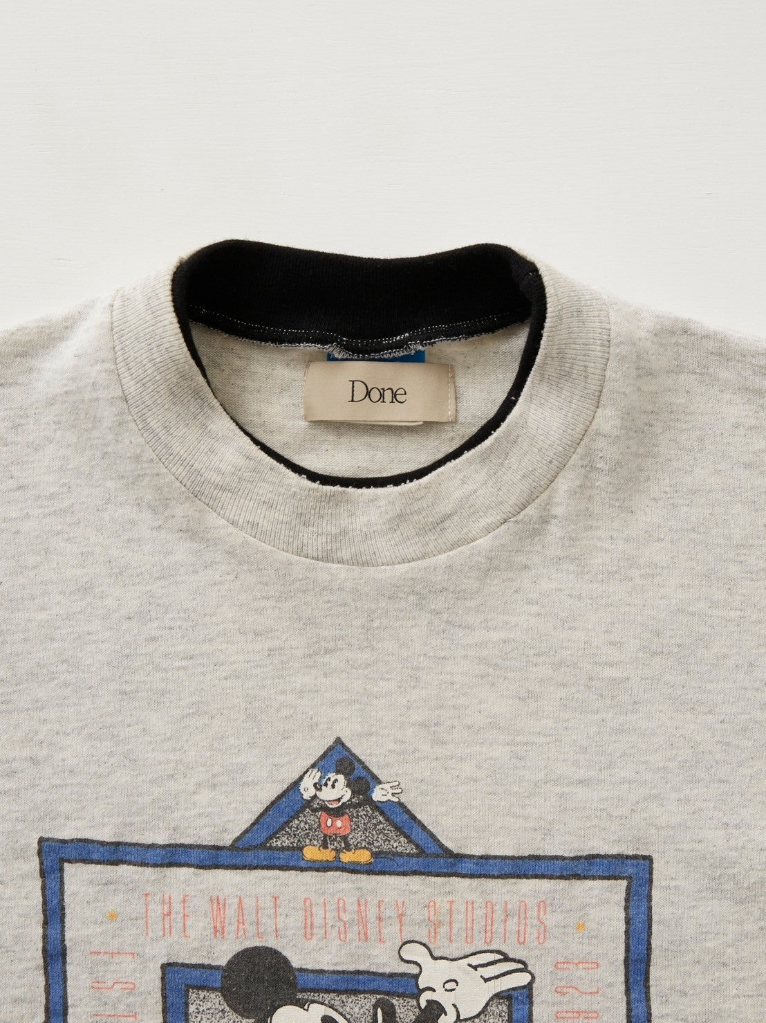 MIC TEE Vintage Character Print T-Shirt re-edit by Done