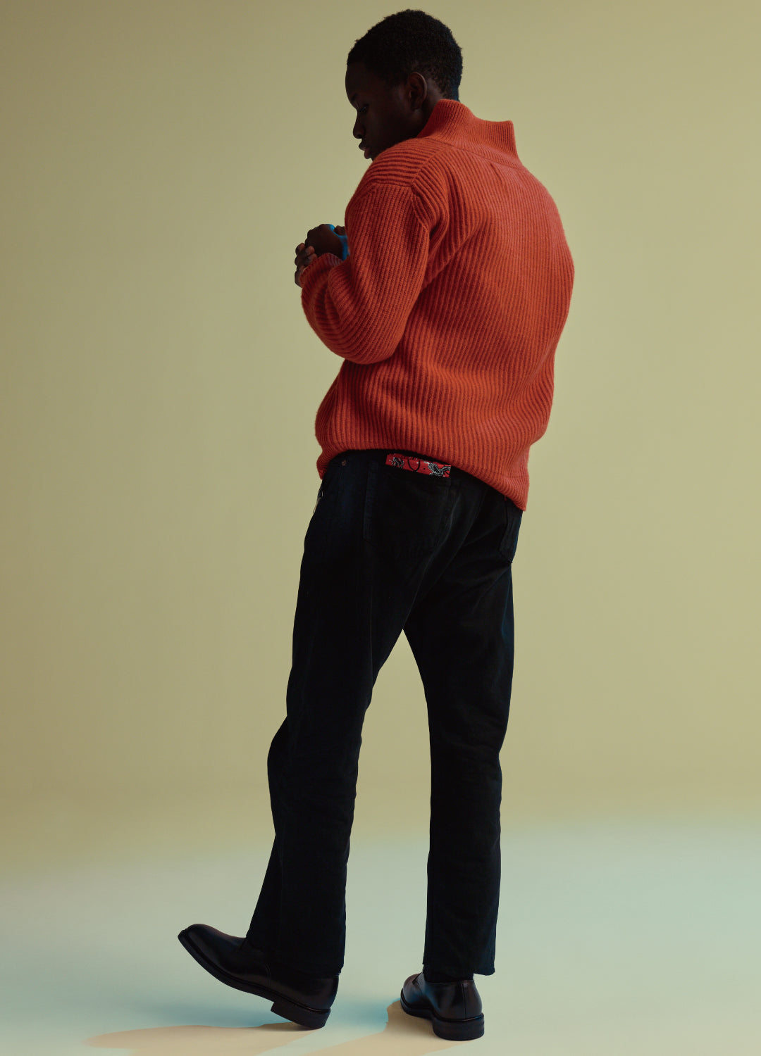 KOSTA - EURO 501 Customize Denim Trousers Black Edge