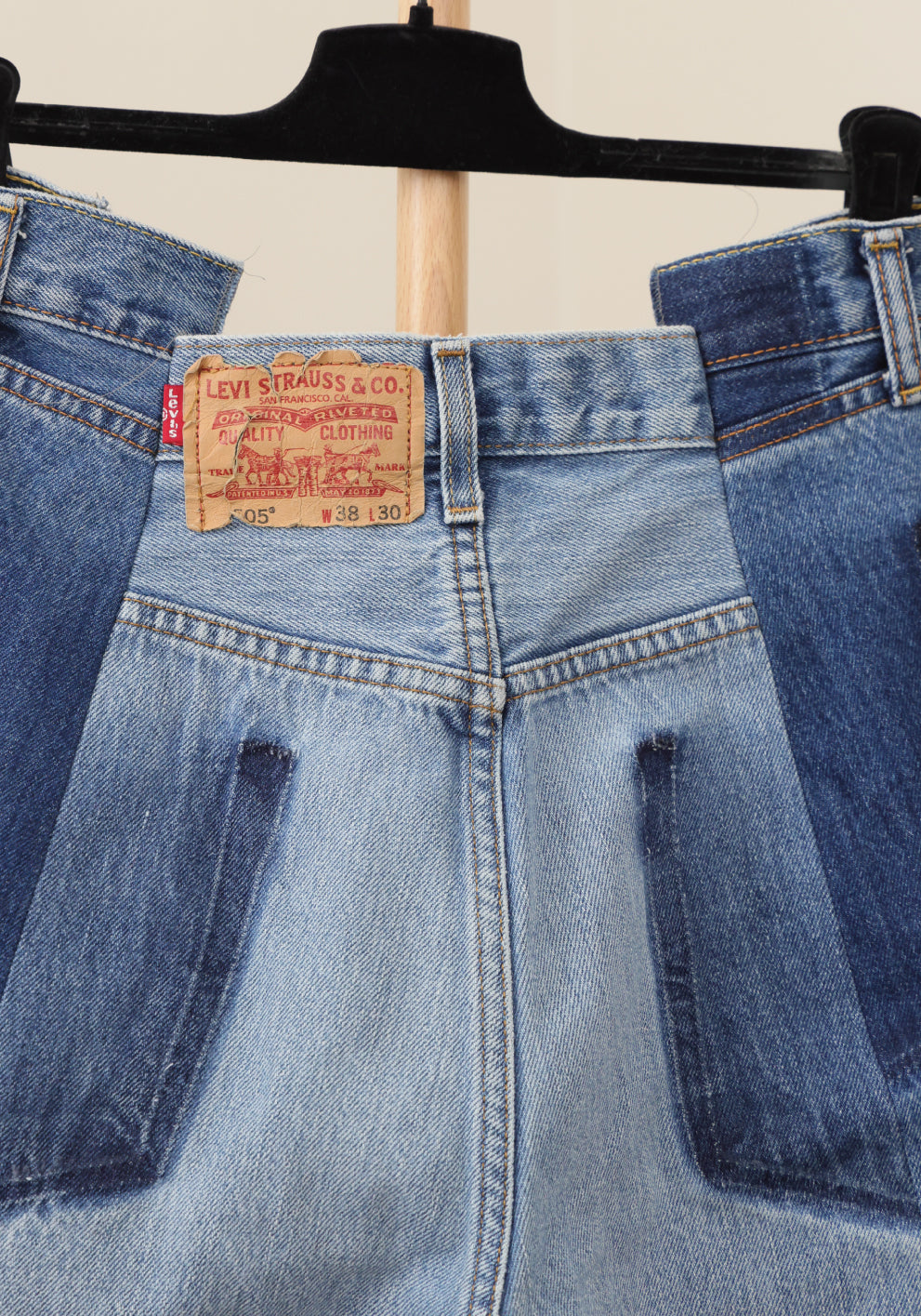 HARF DENIM PANTS - color "D"