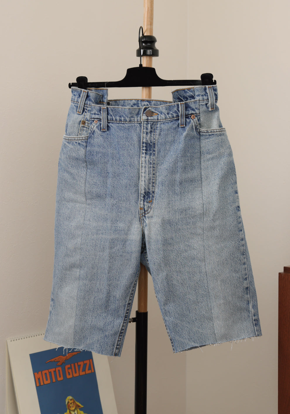 HARF DENIM PANTS - color "A"