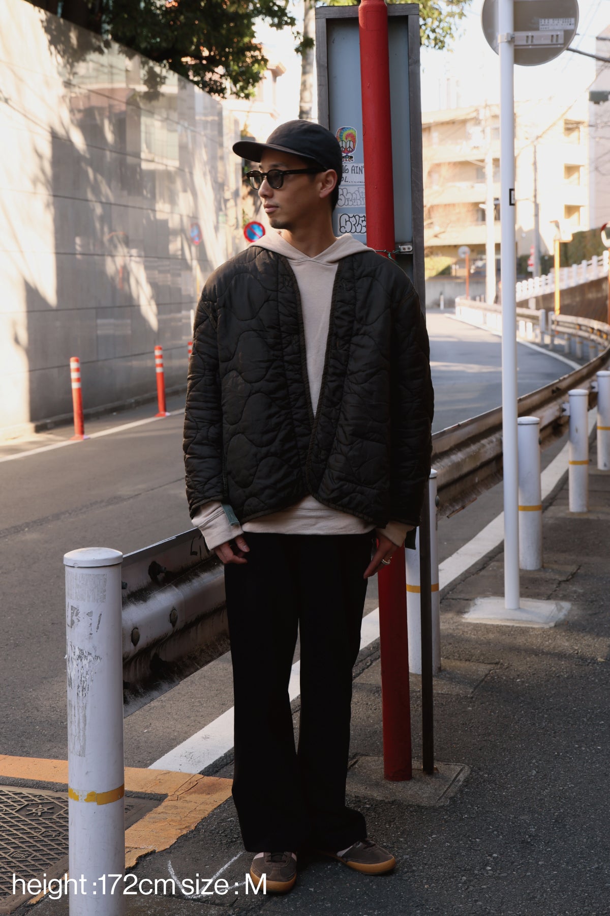 U.S ARMY M-65 QUILTING LINER REMAKE(DARK BROWN)