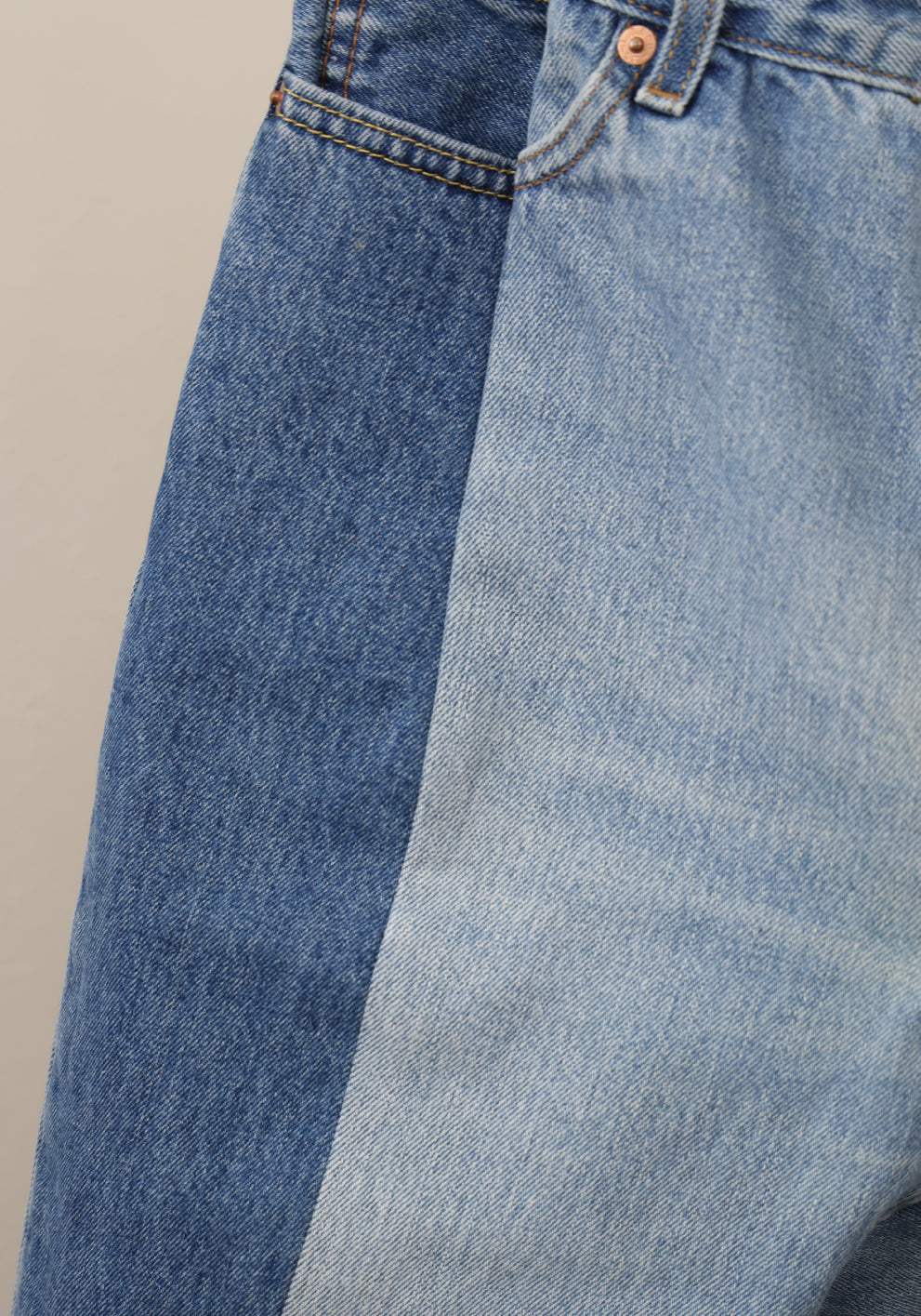 HARF DENIM PANTS - color "D"