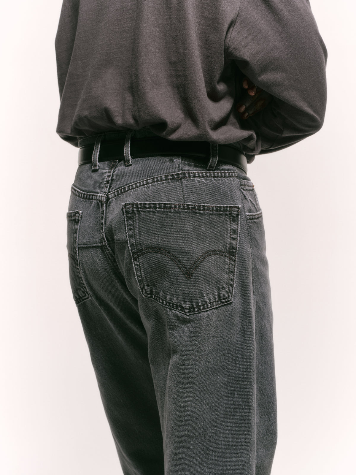 10/9 19:00 release BASTIAAN JEAN Vintage Denim re-edit collection (Black-L)