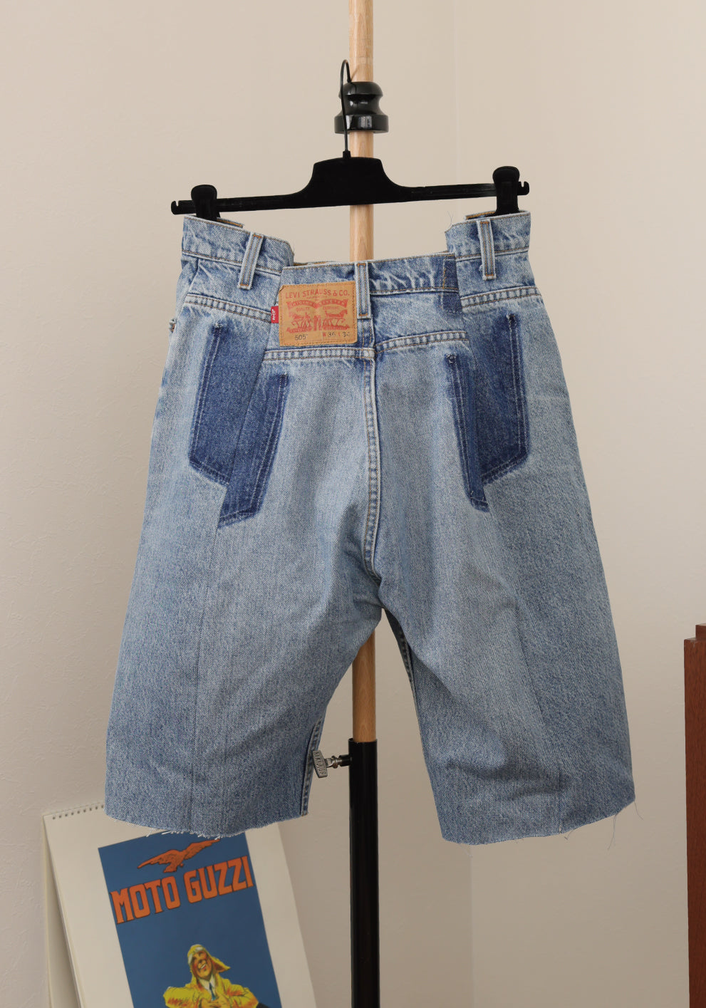 HARF DENIM PANTS - color "A"