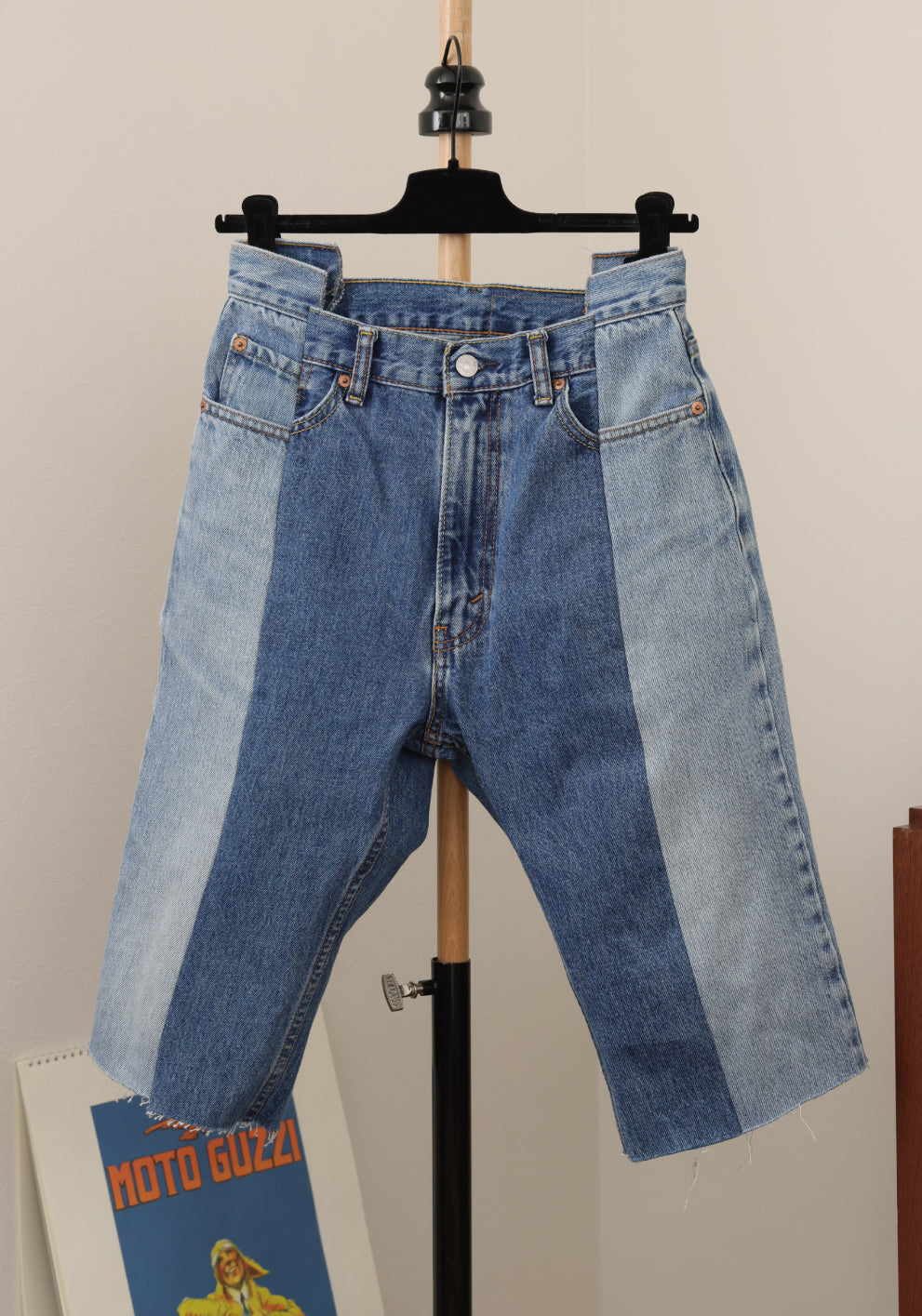 HARF DENIM PANTS - color "C"