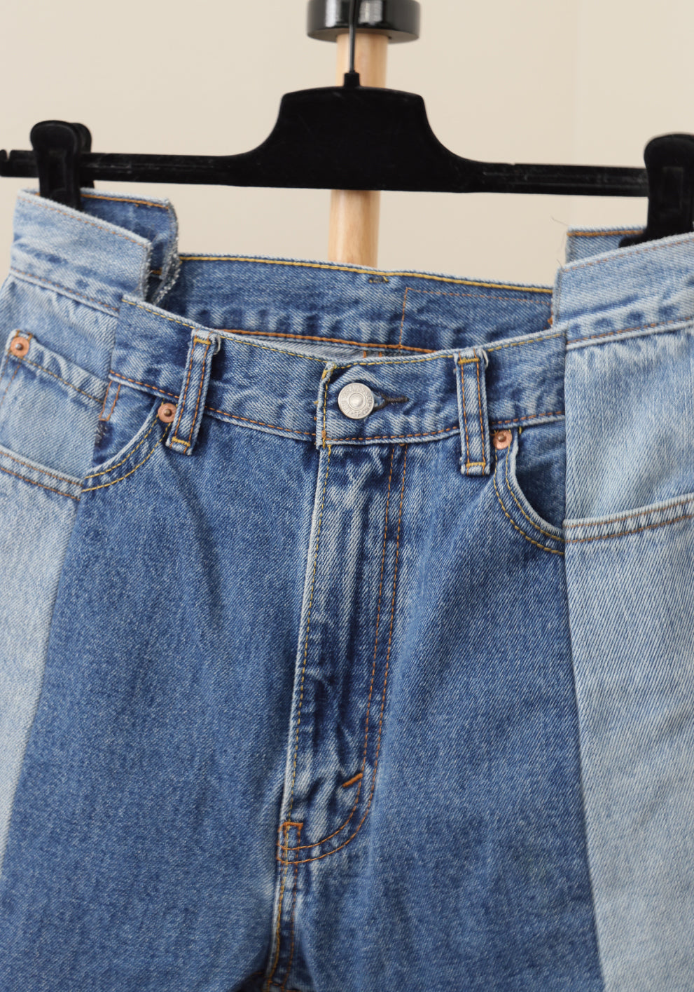 HARF DENIM PANTS - color "C"