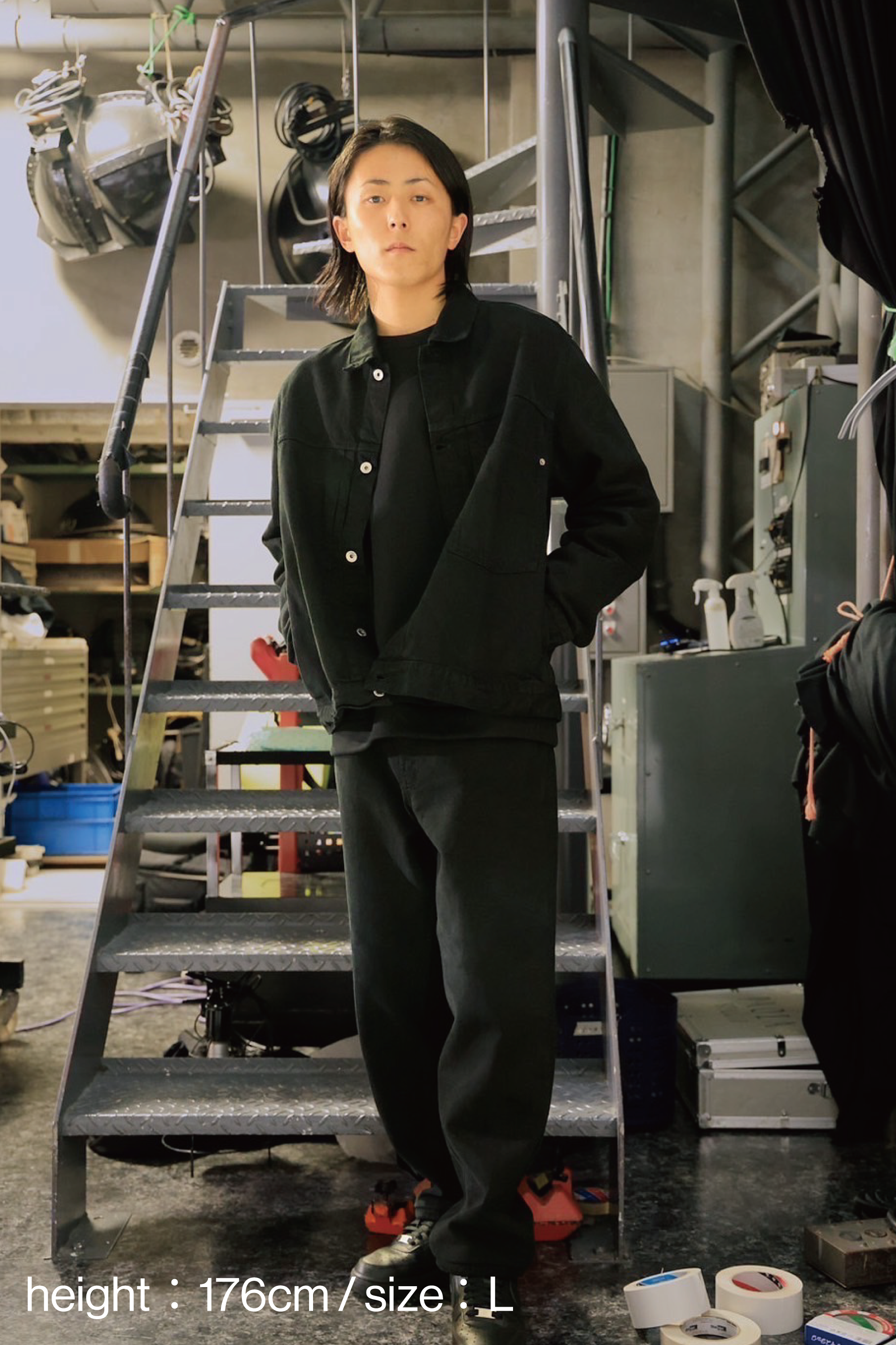 John - EURO 70501 1st Type Denim Jacket Black Edge John - EURO 70501 1st Type Denim Jacket Black Edge