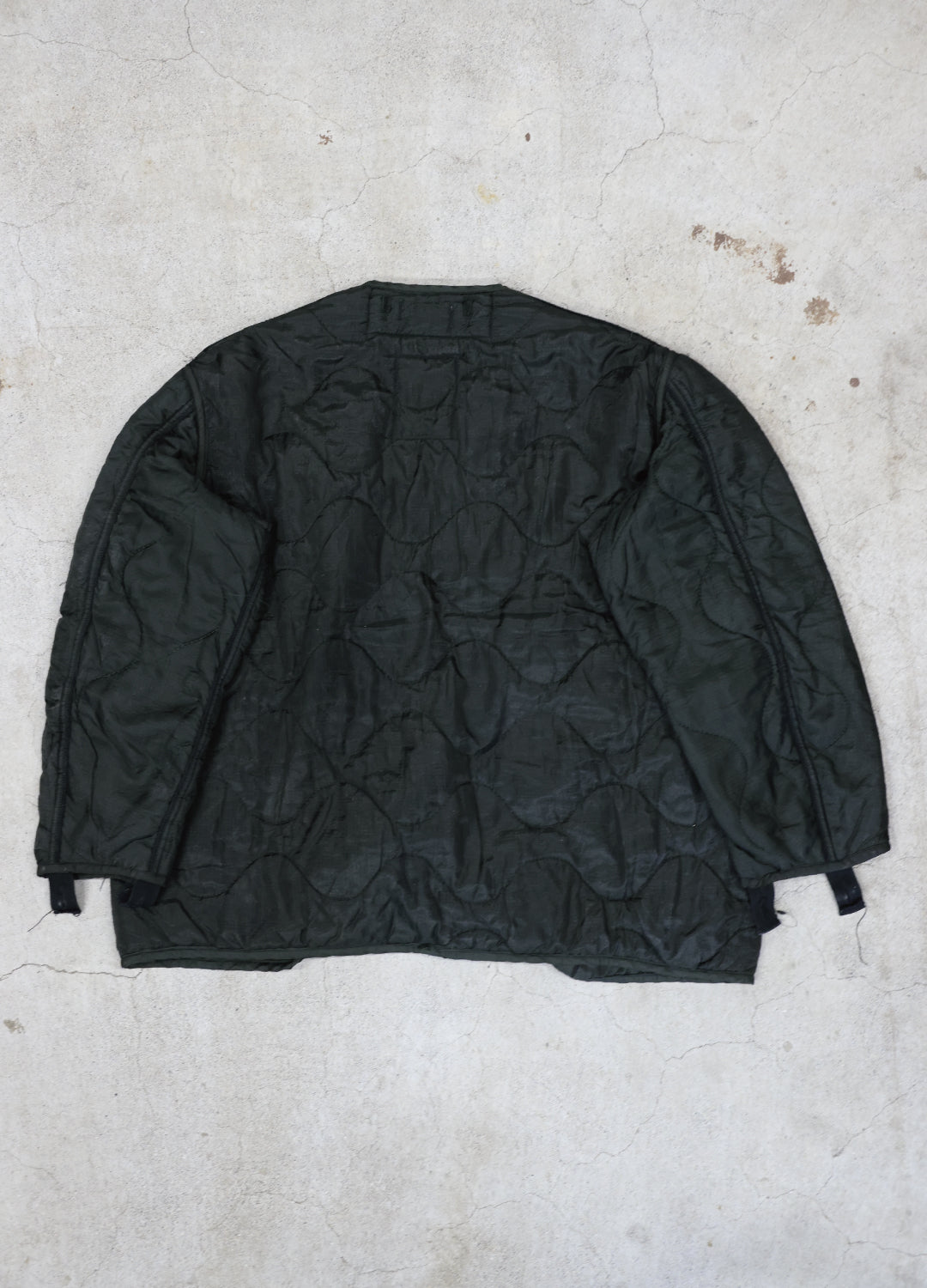 12/14 12:00 発売開始  U.S ARMY M-65 QUILTING LINER REMAKE Black Edge - L size