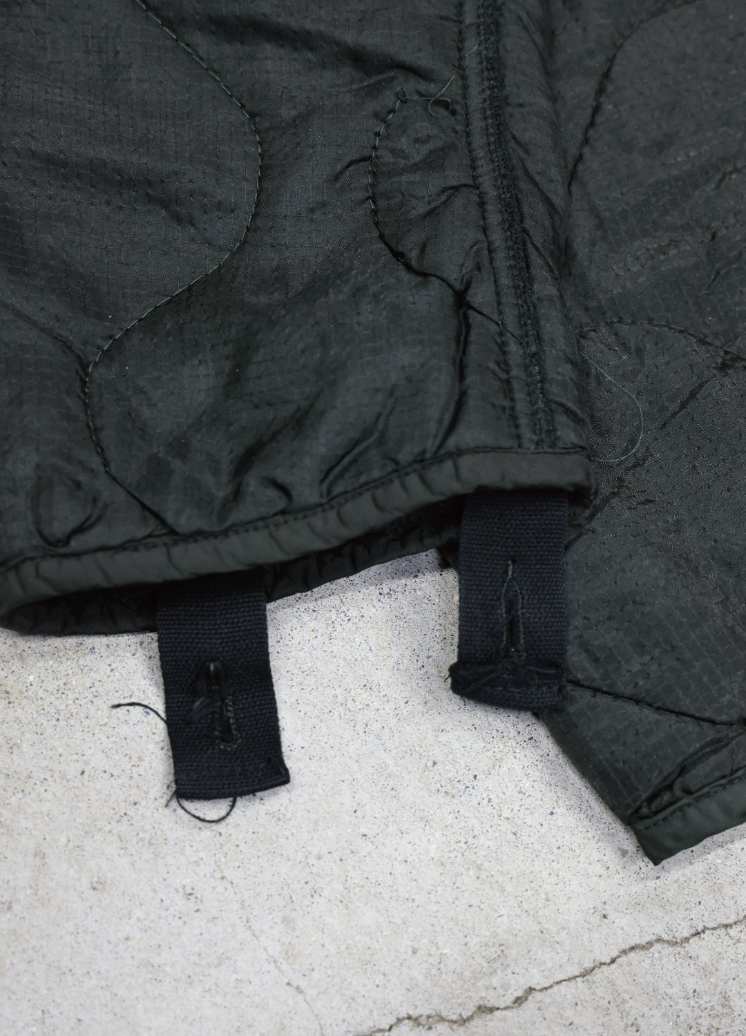 12/14 12:00 発売開始  U.S ARMY M-65 QUILTING LINER REMAKE Black Edge - L size