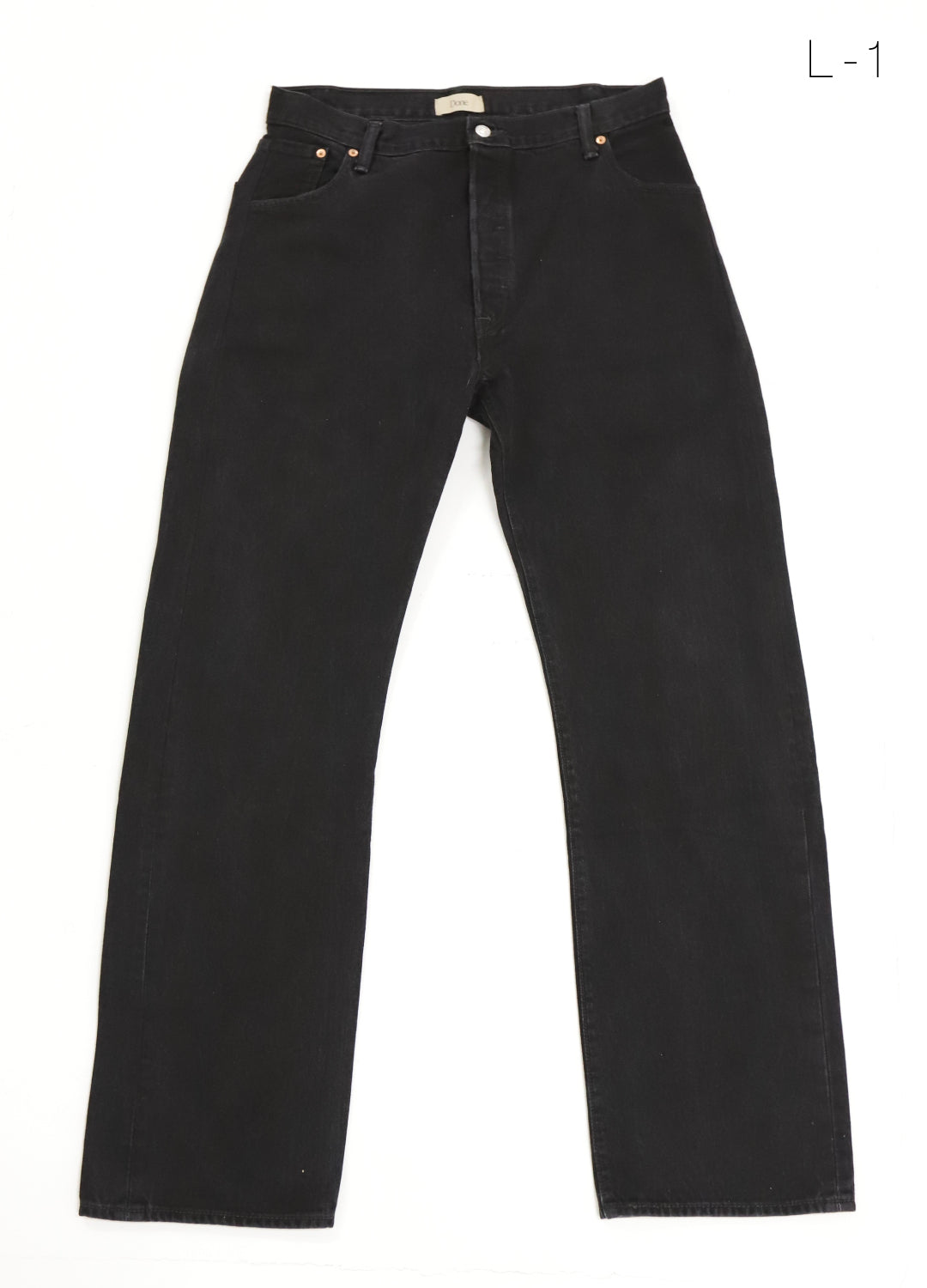 10/9 19:00 release BASTIAAN JEAN Vintage Denim re-edit collection (Black-L)
