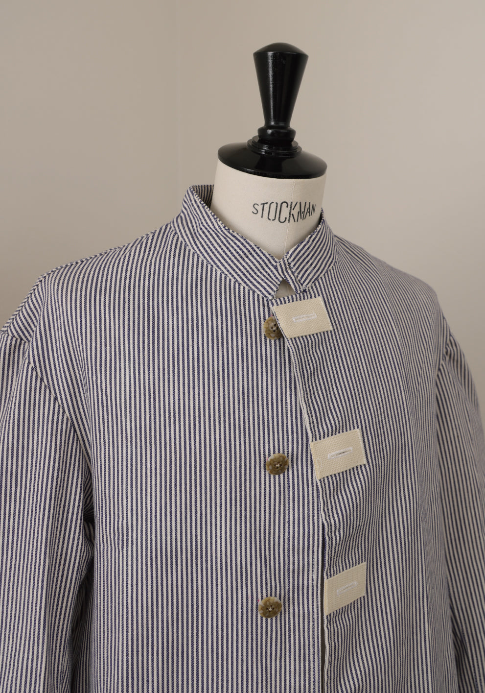 HICKORY STRIPE SHIRT JACKET