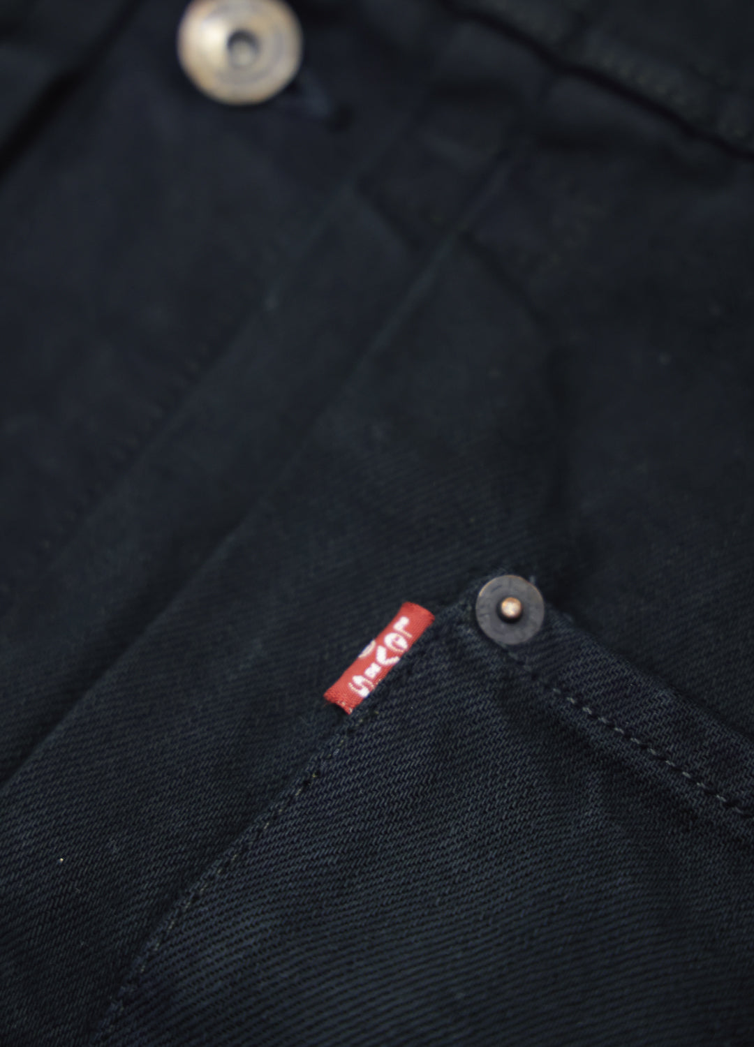 12/14 12:00 発売開始 John - EURO 70501 1st Type Denim Jacket Black Edge - L size .