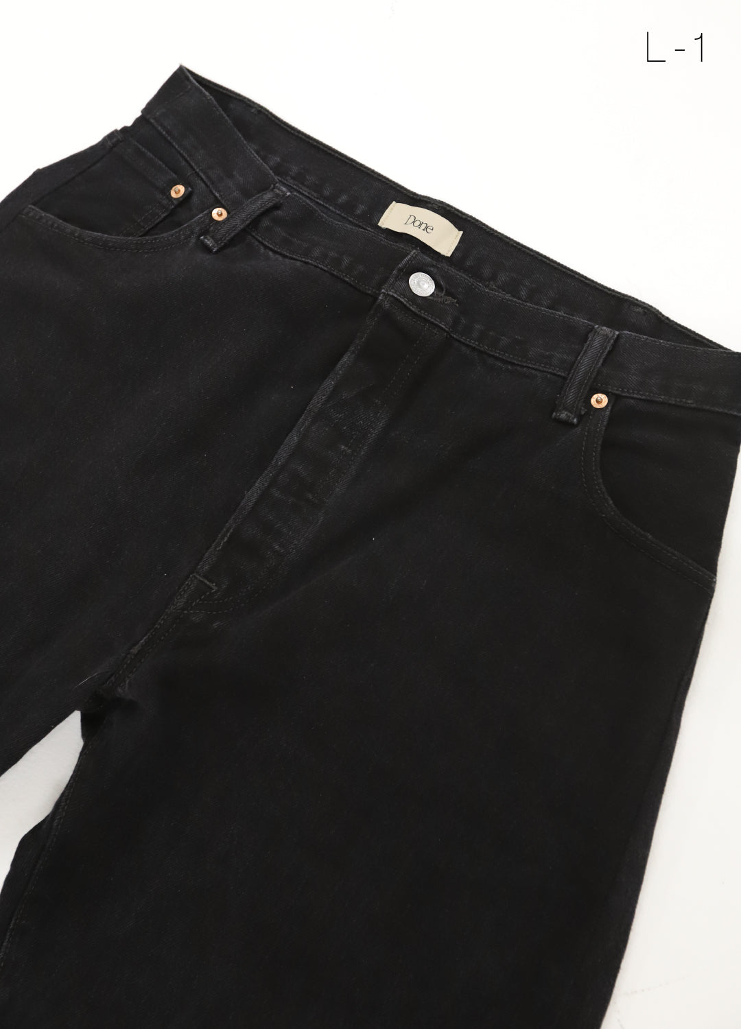 10/9 19:00 release BASTIAAN JEAN Vintage Denim re-edit collection (Black-L)