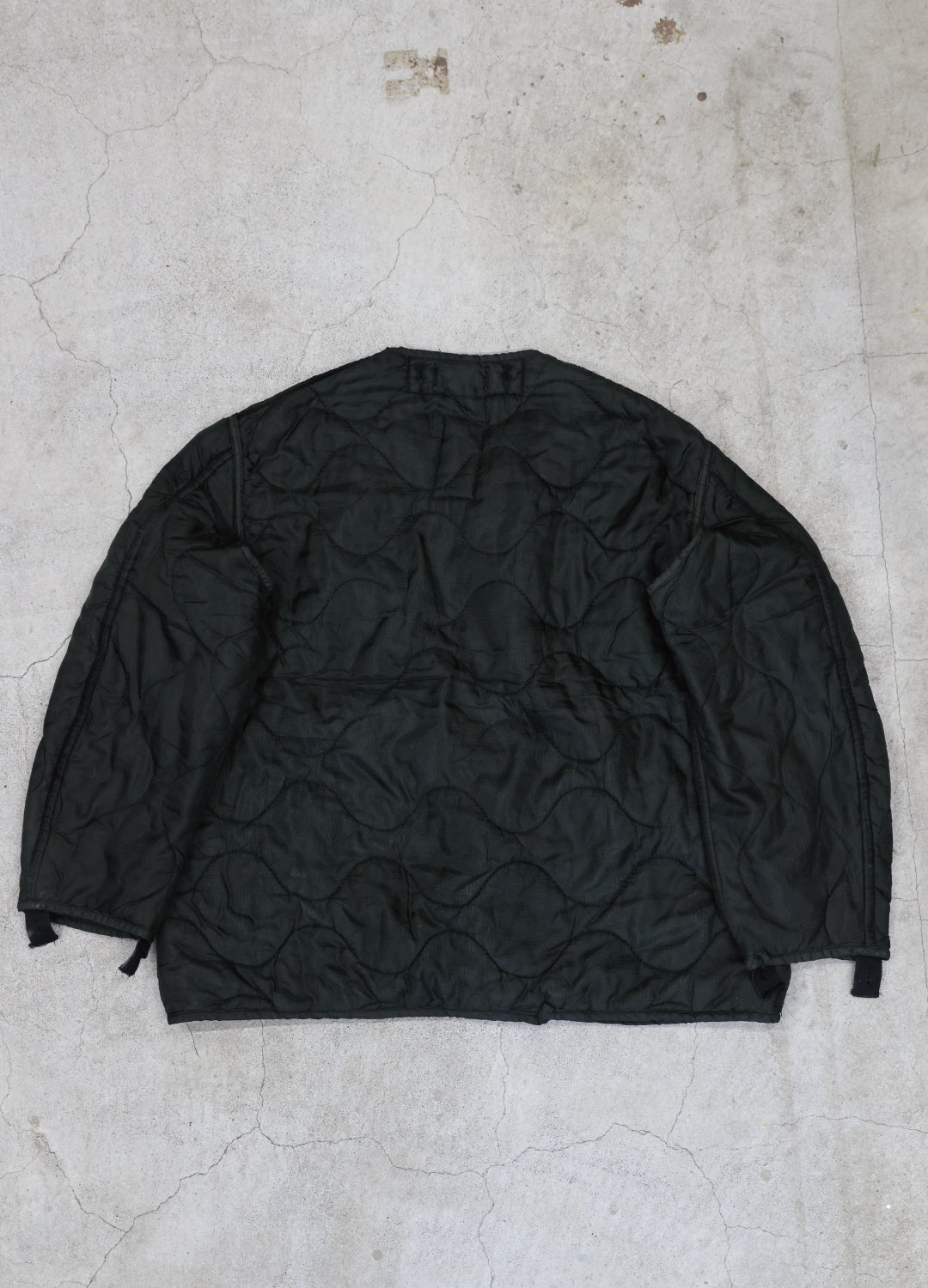 12/14 12:00 発売開始  U.S ARMY M-65 QUILTING LINER REMAKE Black Edge - L size