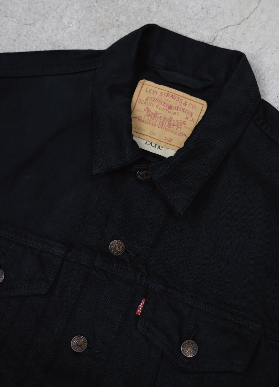 12/14 12:00 発売開始 Izzy - Euro 70503 3rd Type Denim Jacket Black Edge - M size