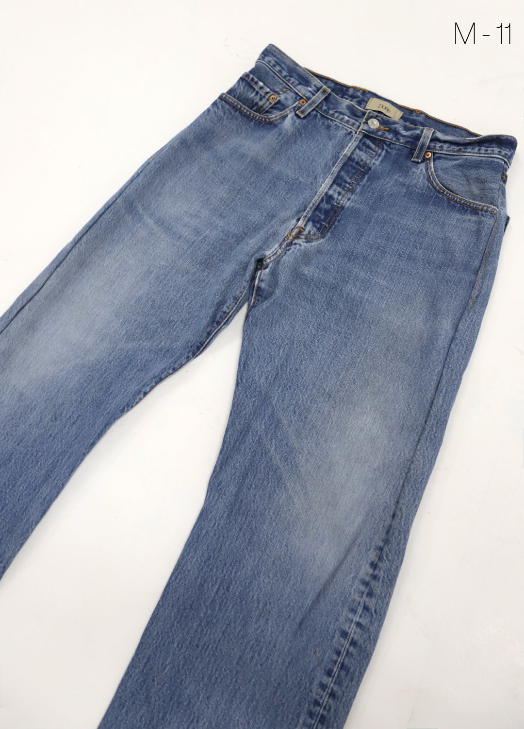 10/9 19:00 release BASTIAAN JEAN Vintage Denim re-edit collection (Blue-M)