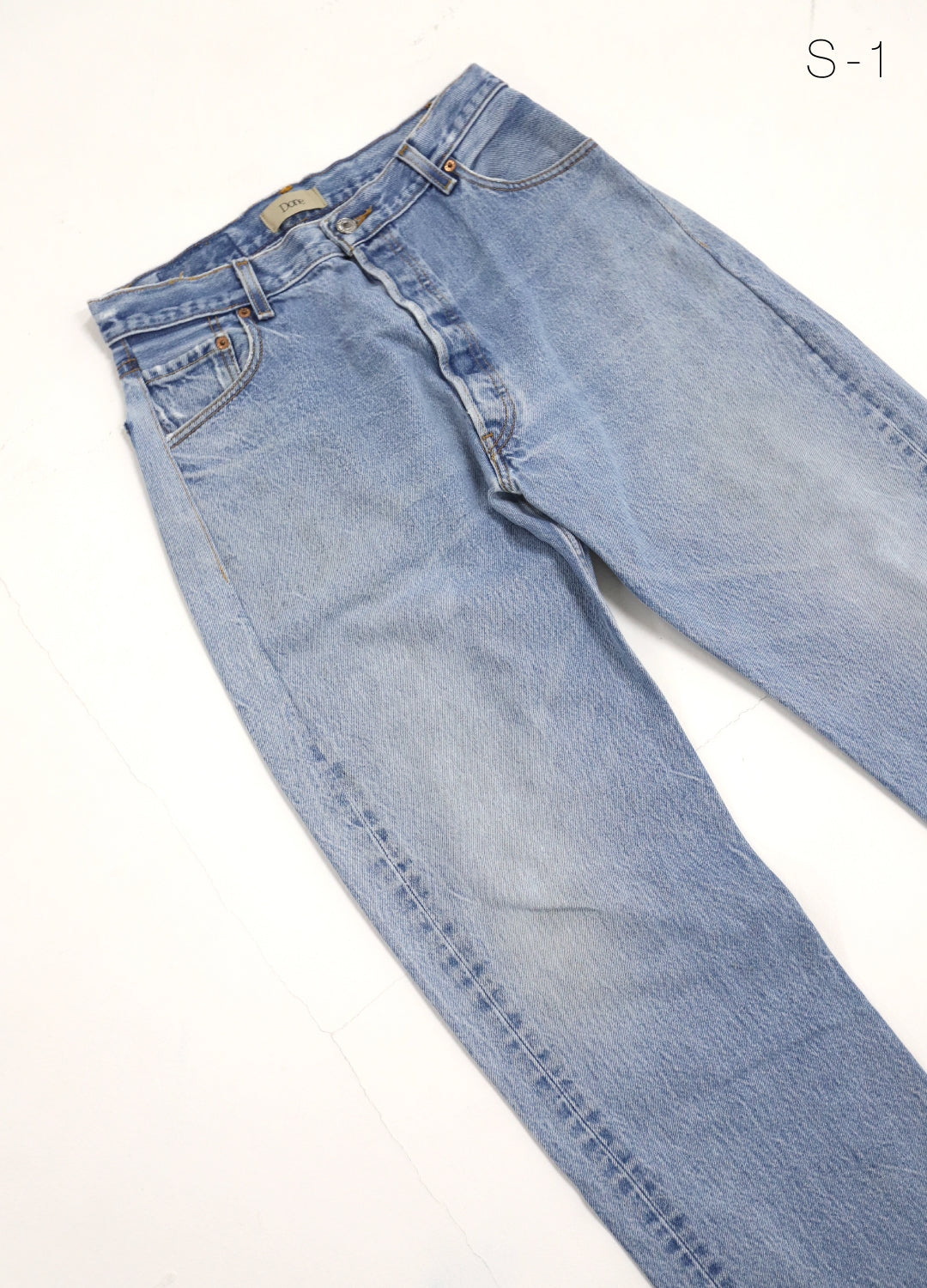 10/9 19:00 release BASTIAAN JEAN Vintage Denim re-edit collection (Blue-S)