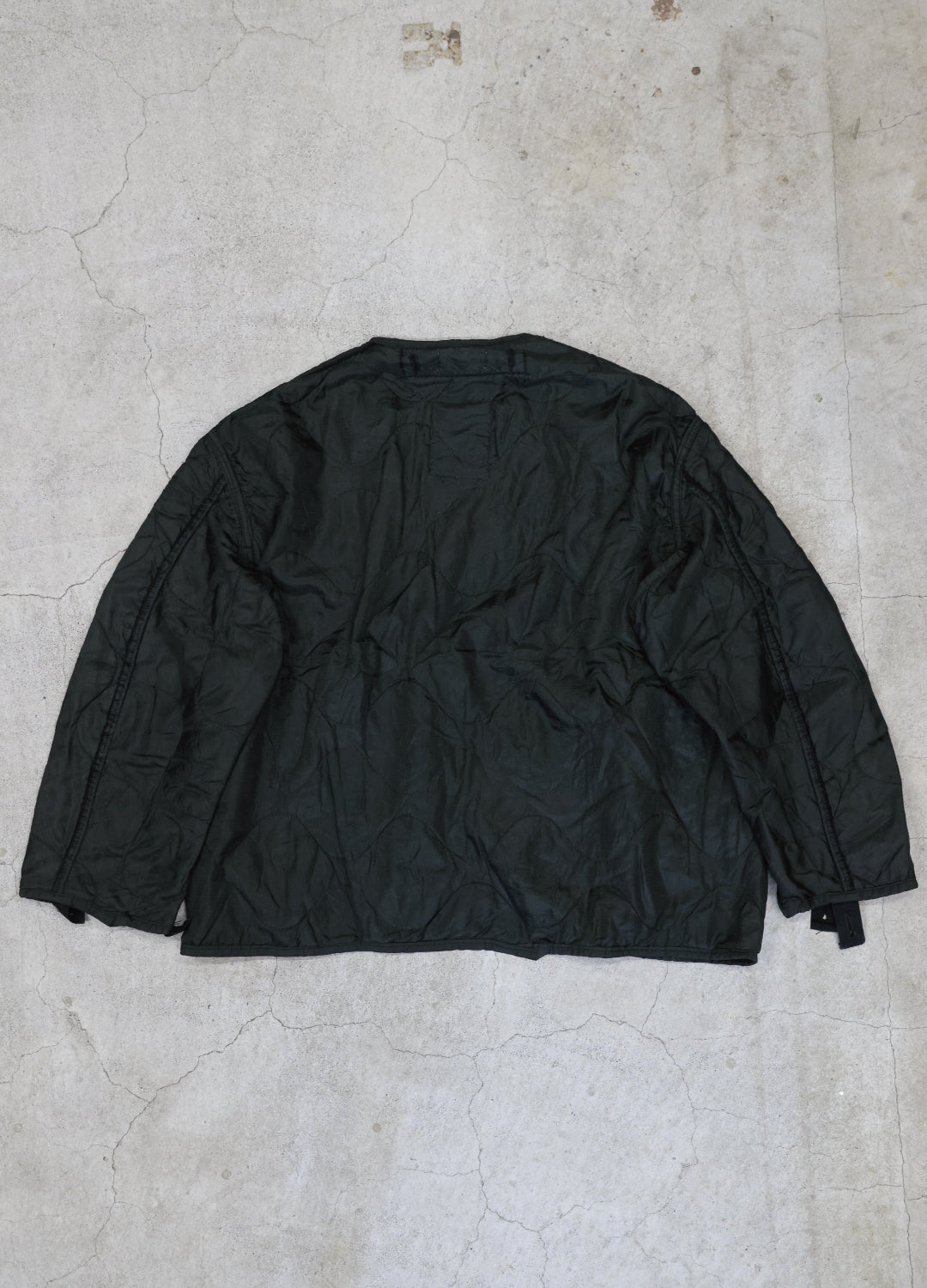 12/14 12:00 発売開始  U.S ARMY M-65 QUILTING LINER REMAKE Black Edge - XL size