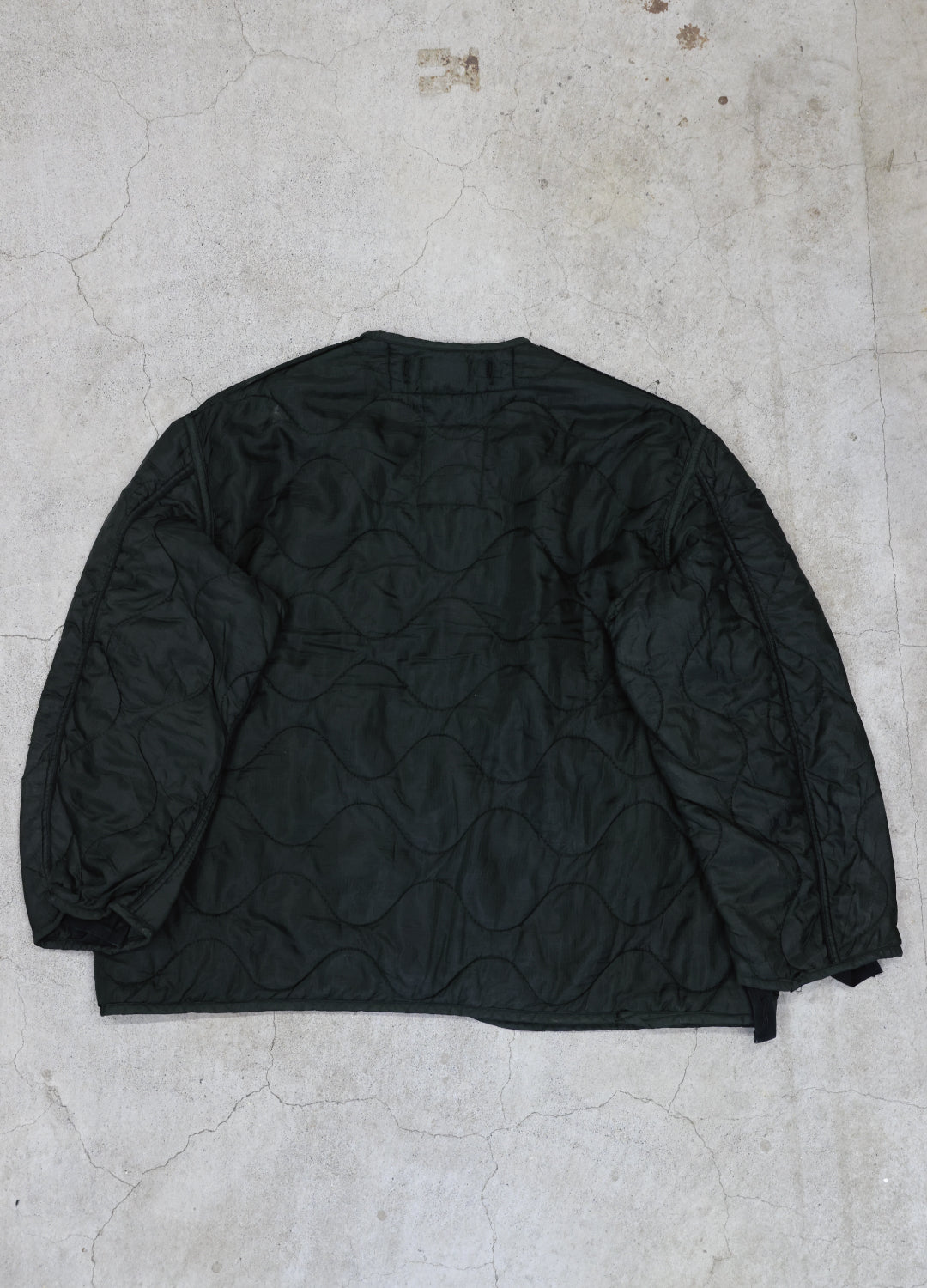 12/14 12:00 発売開始  U.S ARMY M-65 QUILTING LINER REMAK Black Edge - XL size