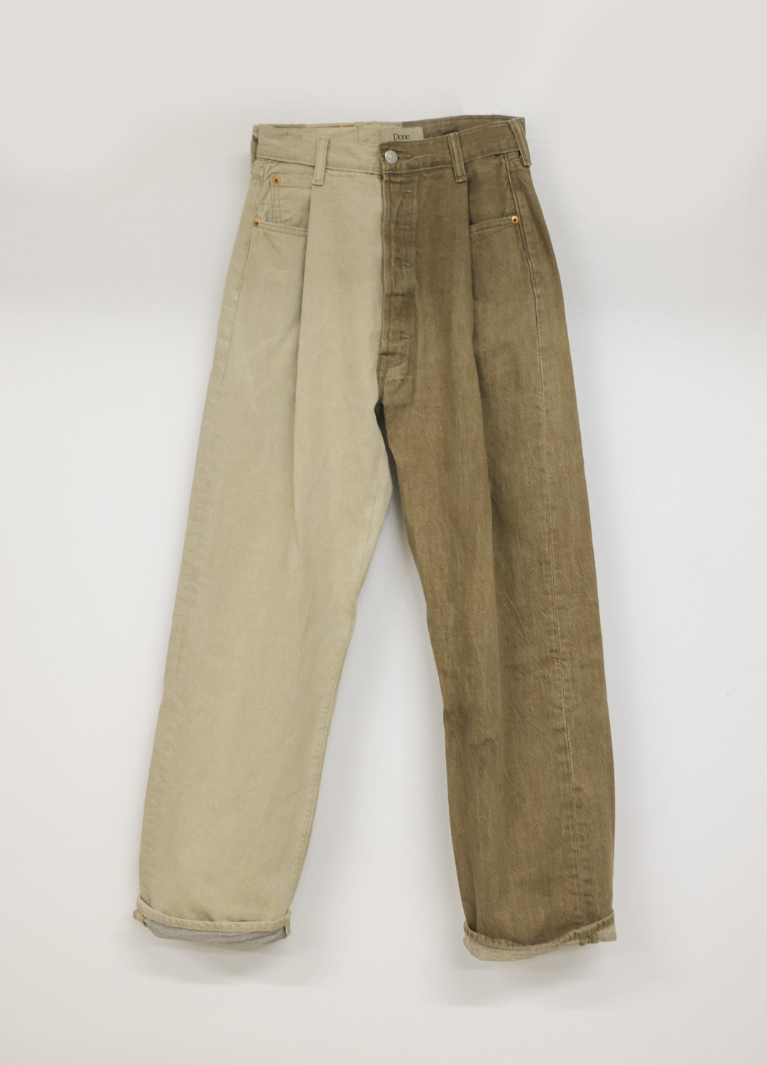 NOLAN - Bi Color Denim Pants