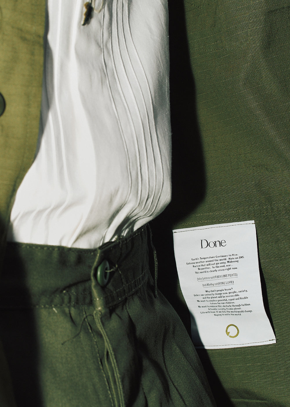 トップス done project knot tee KNOT TEE