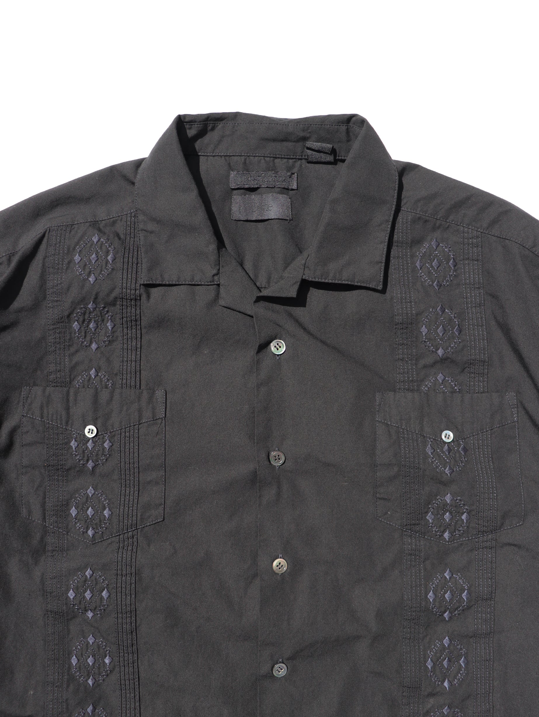 Adam Vintage Cuba Shirts Black Edge taylor made by Done