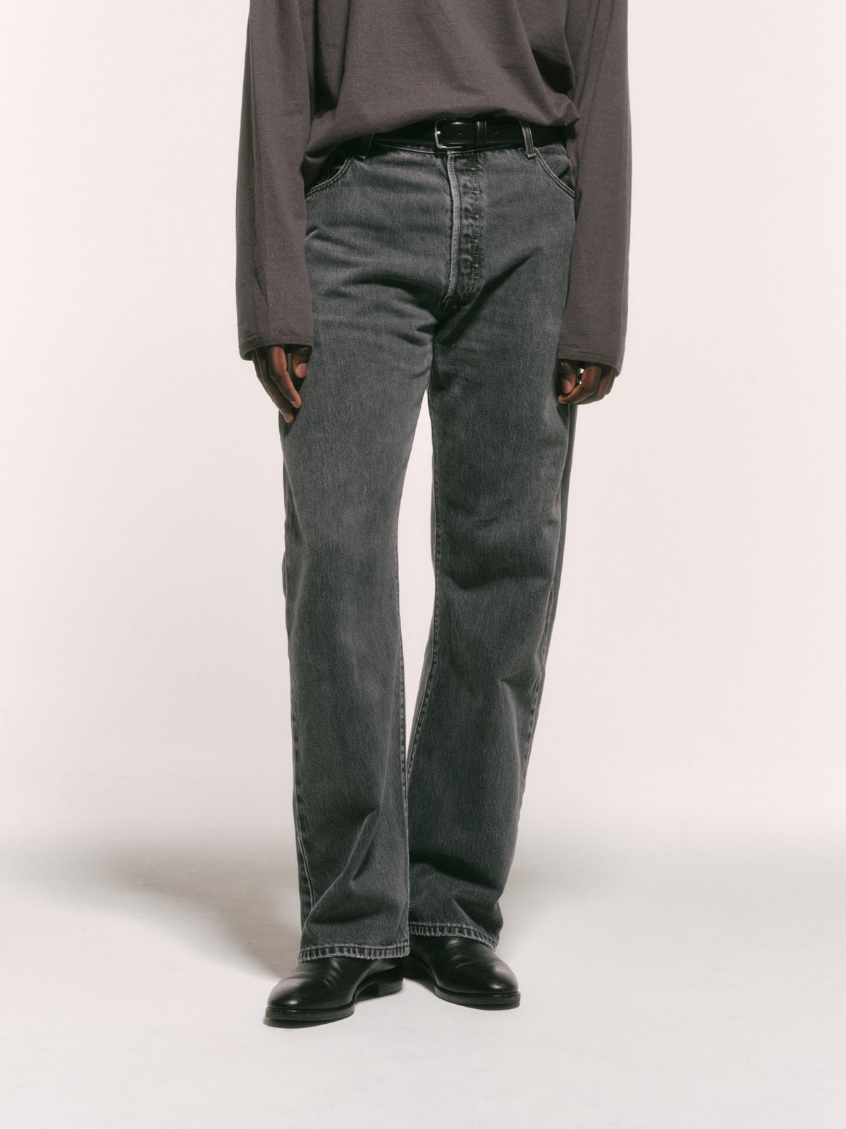 10/9 19:00 release BASTIAAN JEAN Vintage Denim re-edit collection (Black-L)