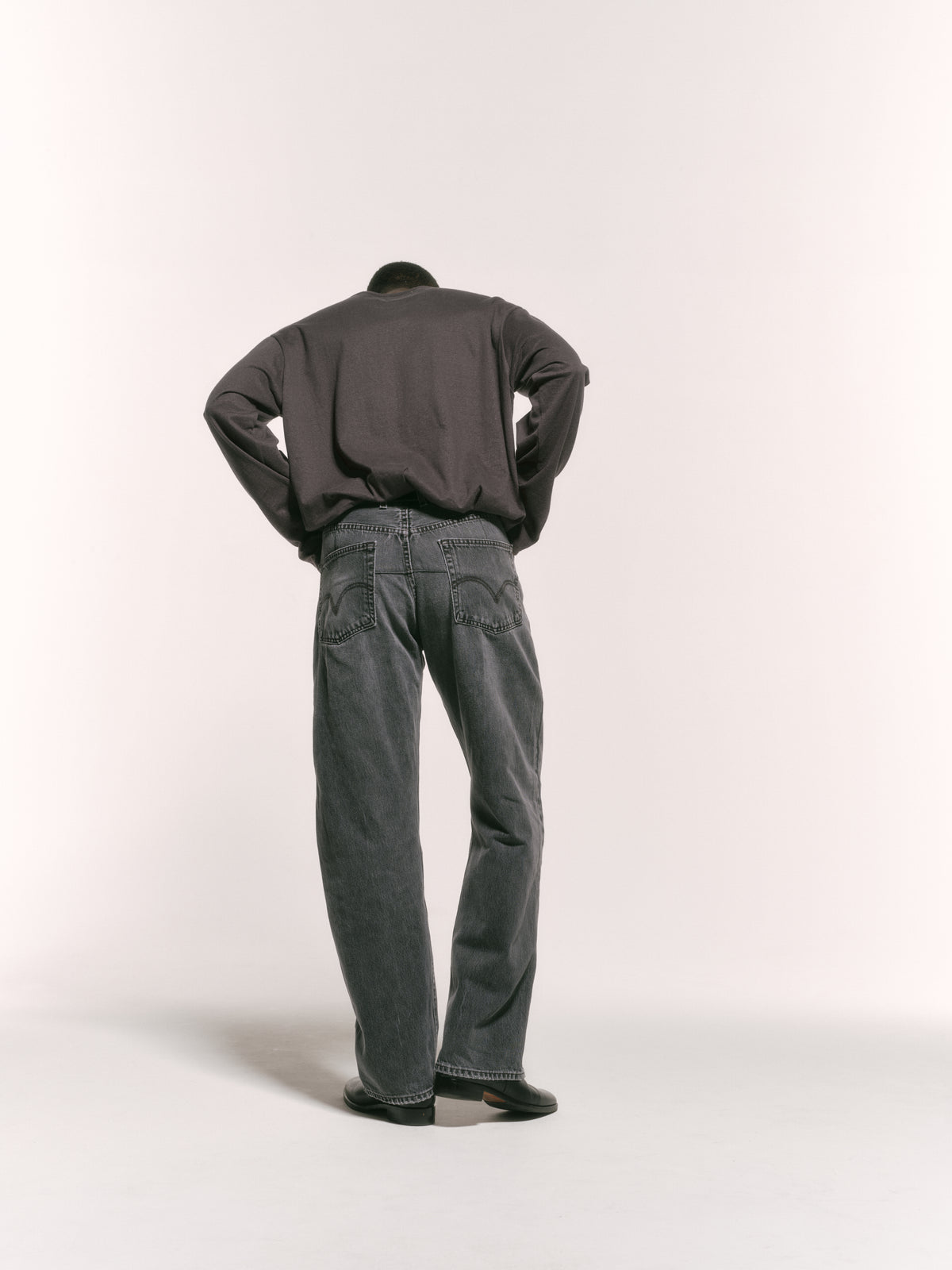 10/9 19:00 release BASTIAAN JEAN Vintage Denim re-edit collection (Black-L)